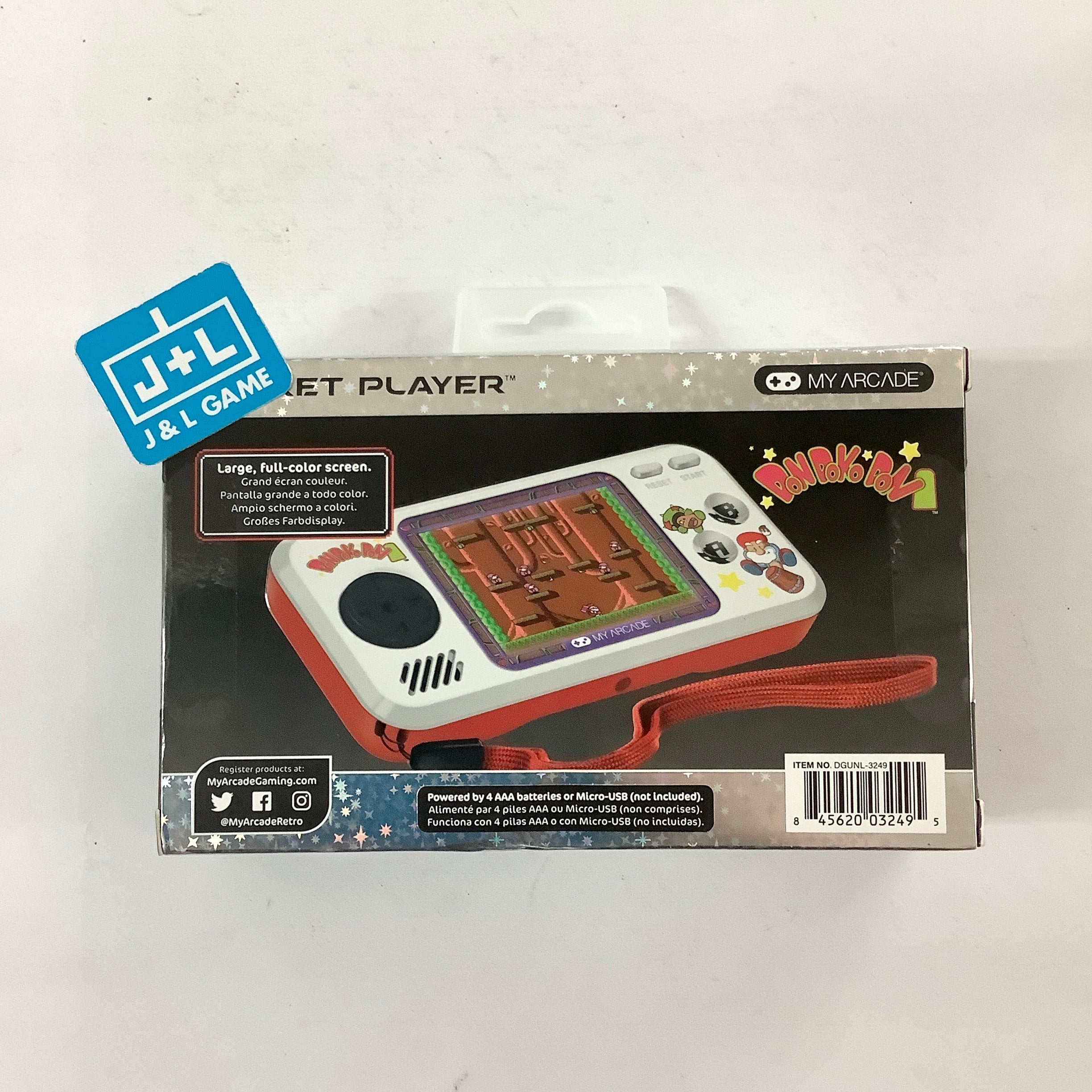 My Arcade Pocket Player (Don Doko Don) Video Games My Arcade   