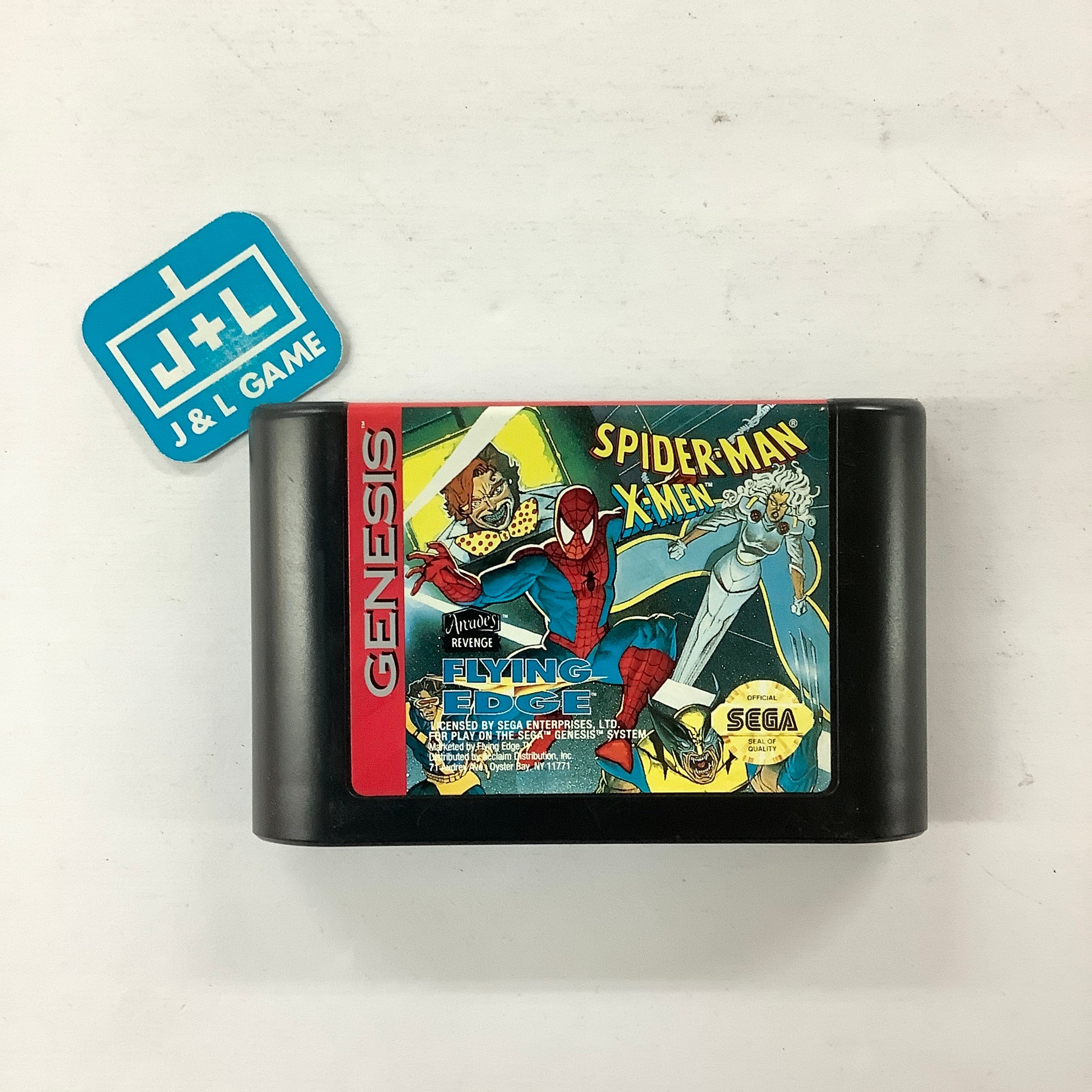 Spider-Man / X-Men: Arcade's Revenge - (SG) SEGA Genesis [Pre-Owned] Video Games Flying Edge   