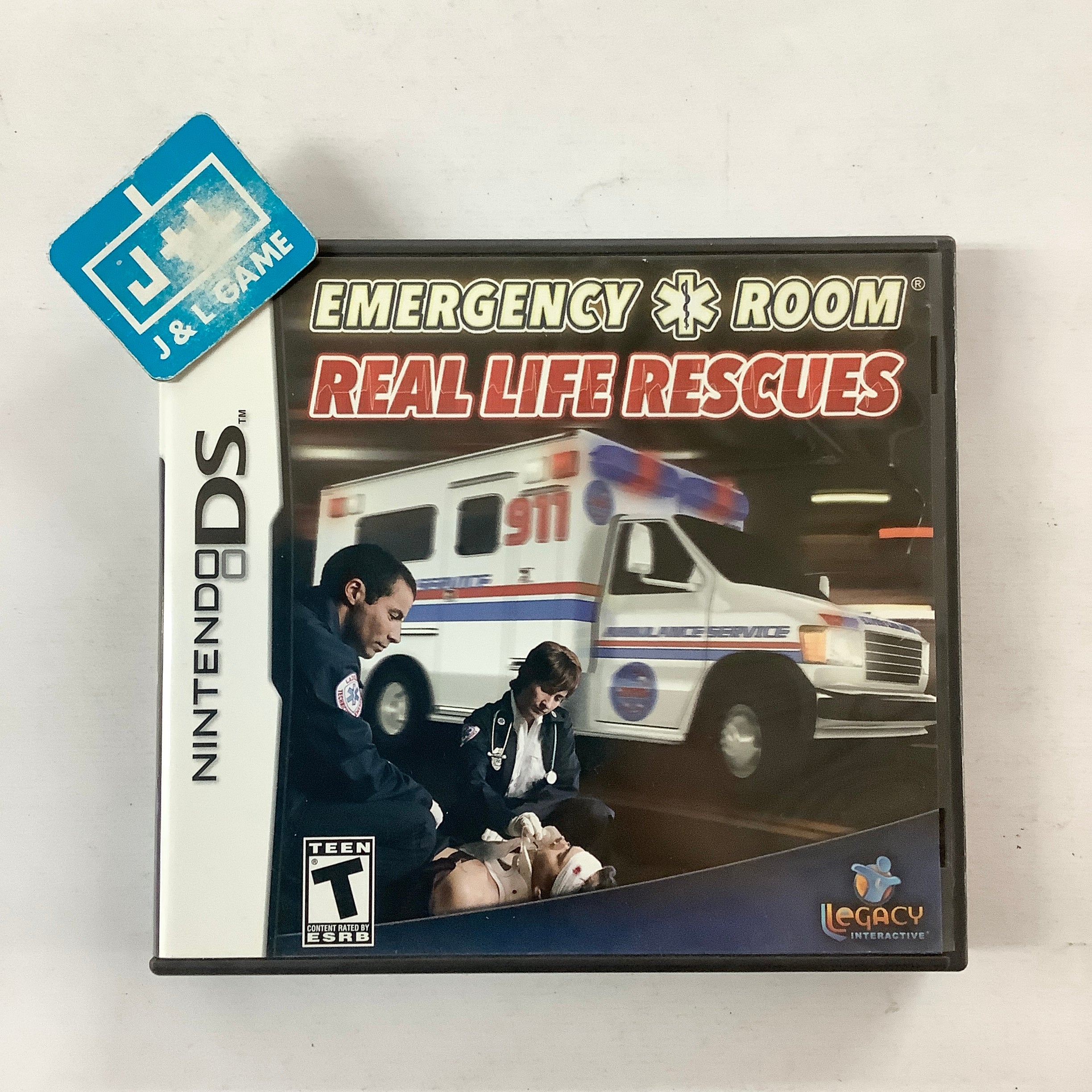 Emergency Room: Real Life Rescues - (NDS) Nintendo DS [Pre-Owned] Video Games Legacy Interactive   