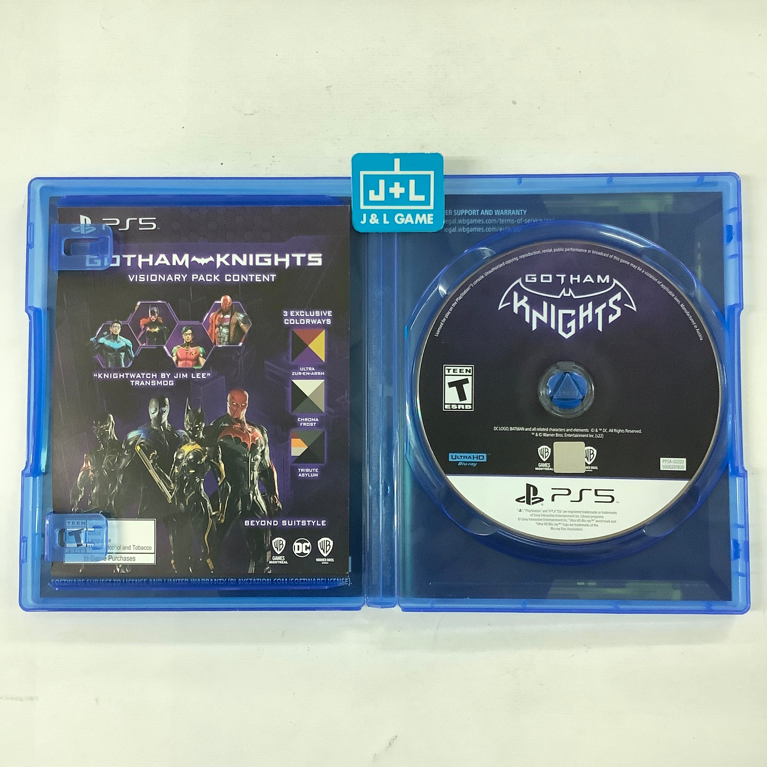 Gotham Knights Deluxe Edition – (PS5) PlayStation 5 [Pre-Owned] Video Games WB Games   