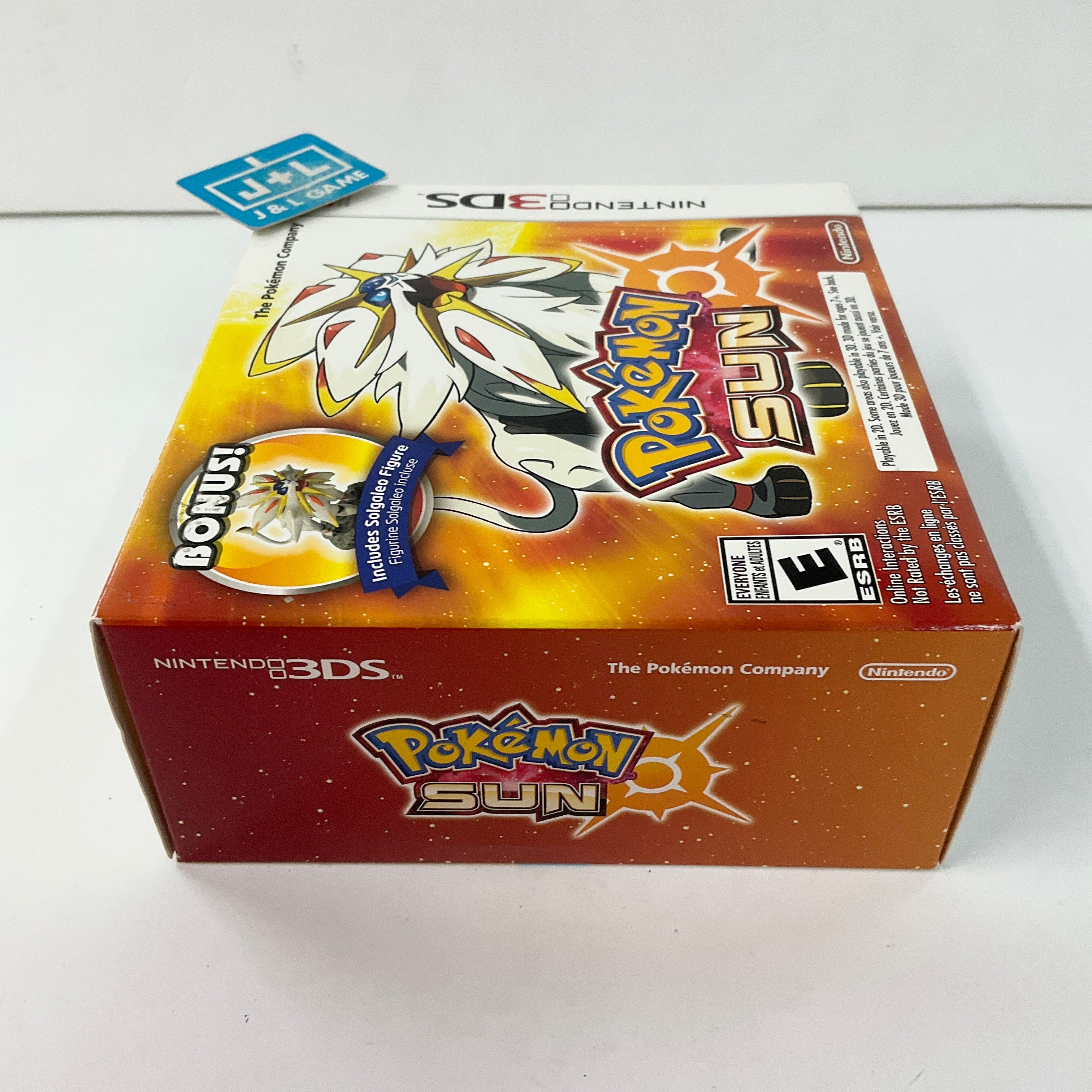 Pokemon Sun (Bonus Solgaleo Figure) - Nintendo 3DS Video Games Nintendo   