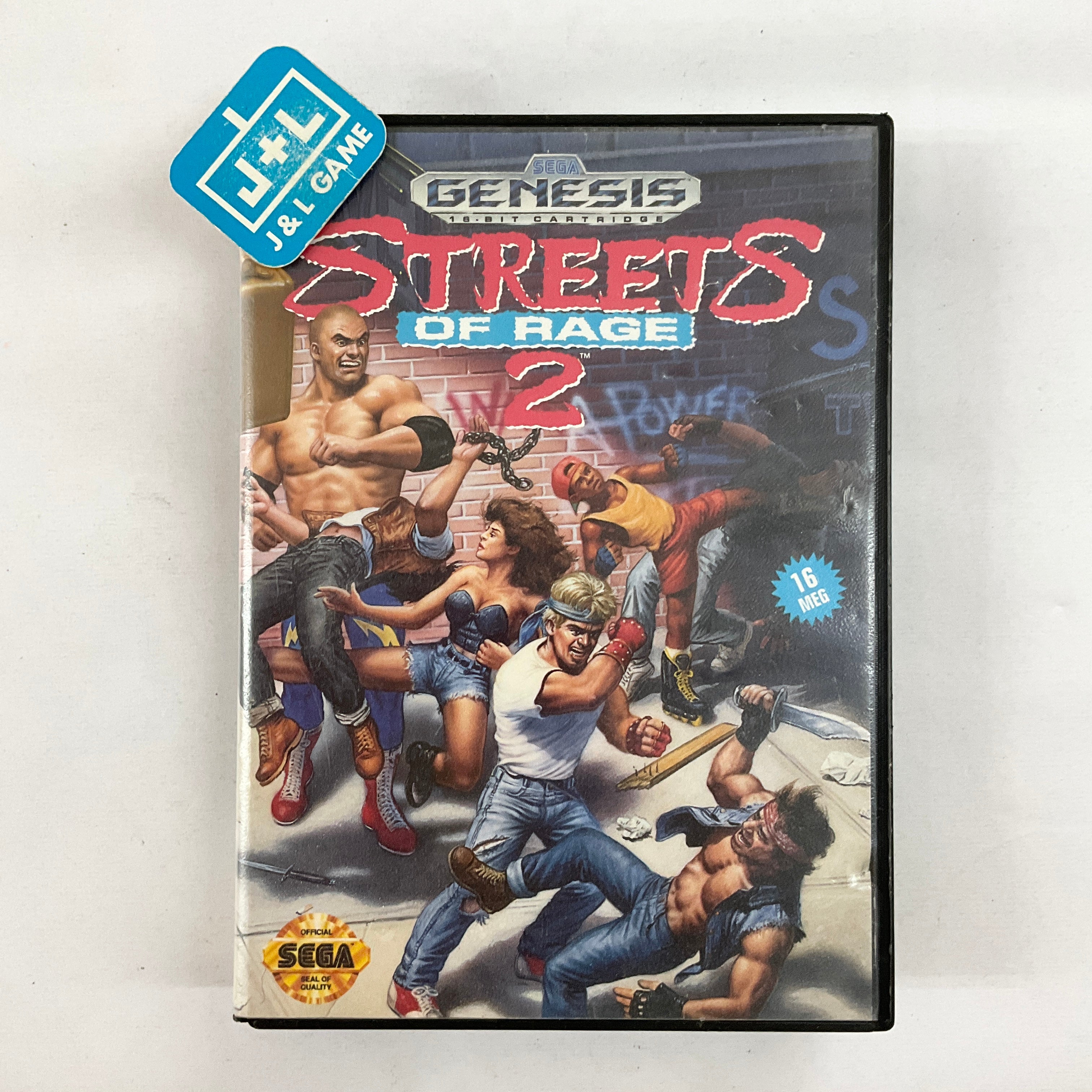 Streets of Rage 2 - (SG) SEGA Genesis [Pre-Owned] Video Games Sega   