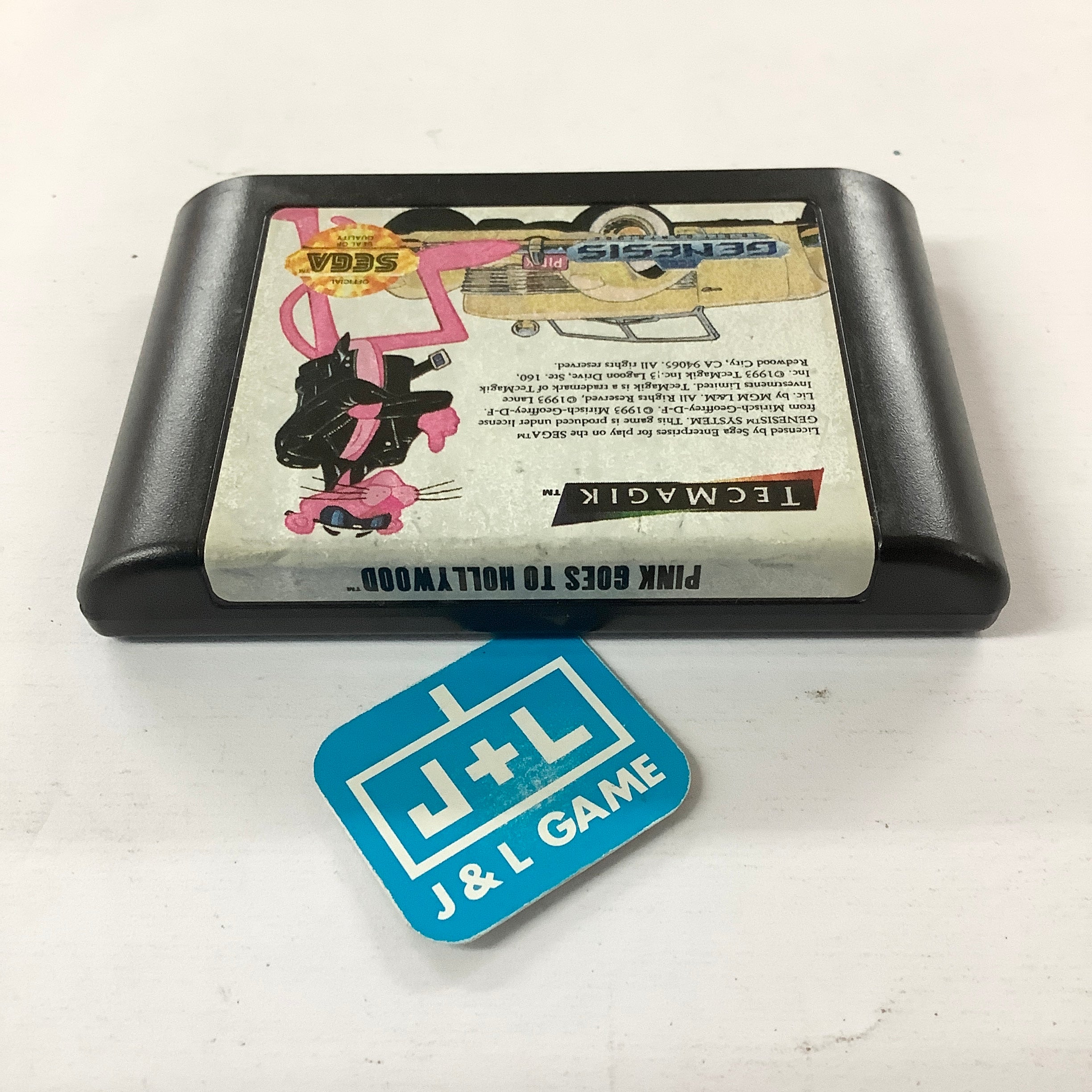 Pink Goes to Hollywood - (SG) SEGA Genesis [Pre-Owned] Video Games TecMagik   