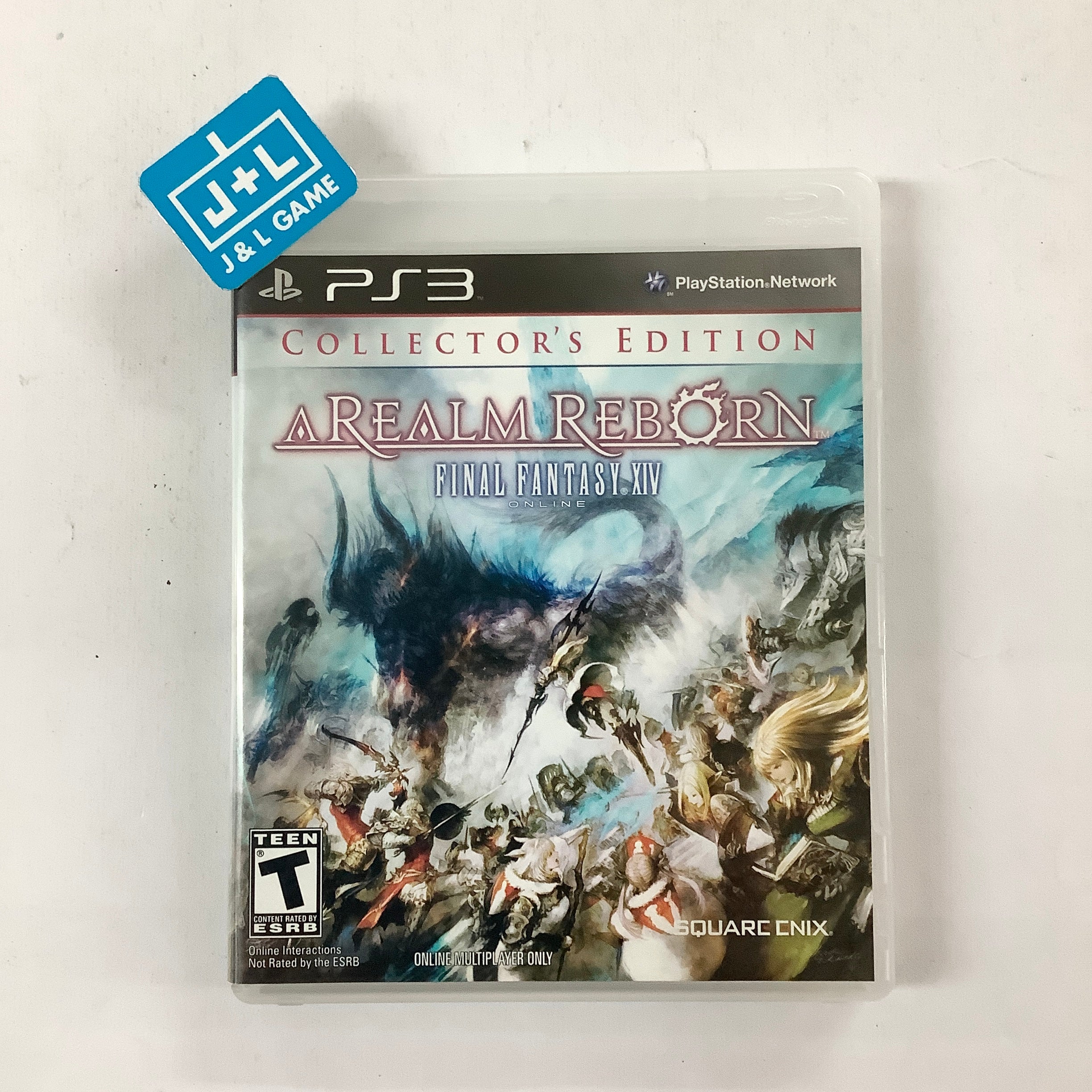 Final Fantasy XIV: A Realm Reborn Collector's Edition - (PS3) Playstation 3 [Pre-Owned] Video Games Square Enix   