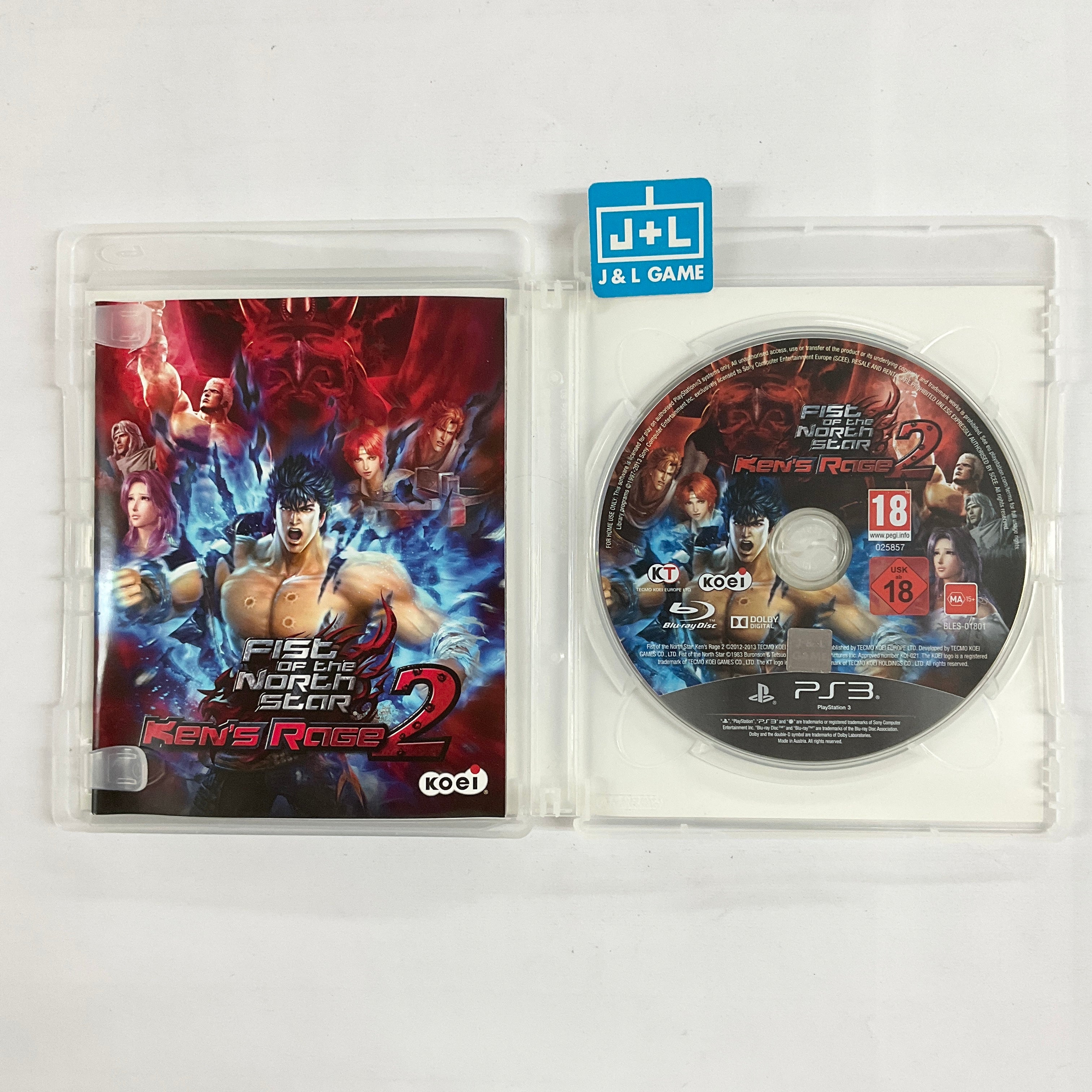 Fist of the North Star: Ken's Rage 2 - (PS3) PlayStation 3 [Pre-Owned] (European Import) Video Games Koei Tecmo Games   