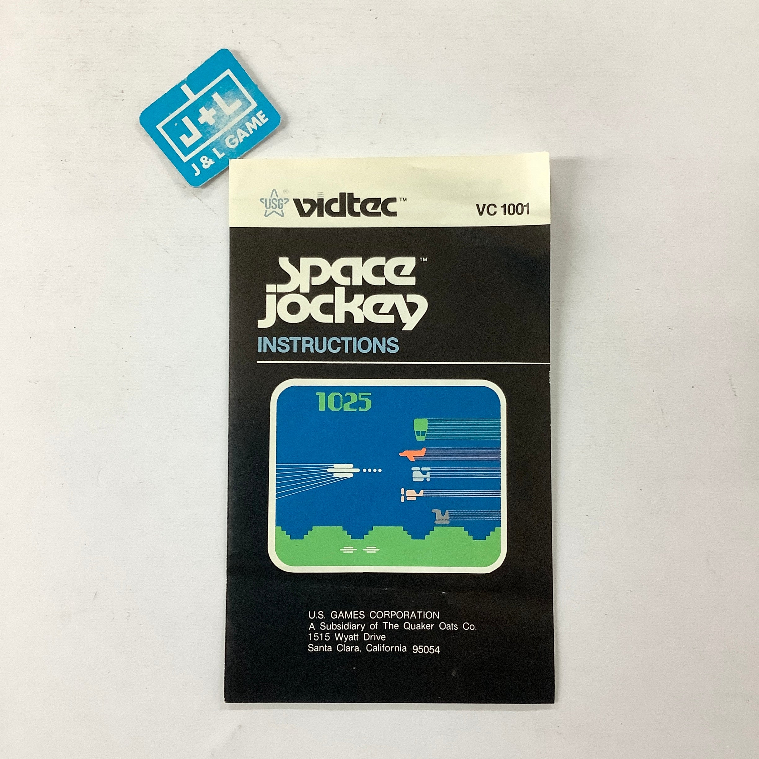 Space Jockey - Atari 2600 [Pre-Owned] Video Games Vidtec   