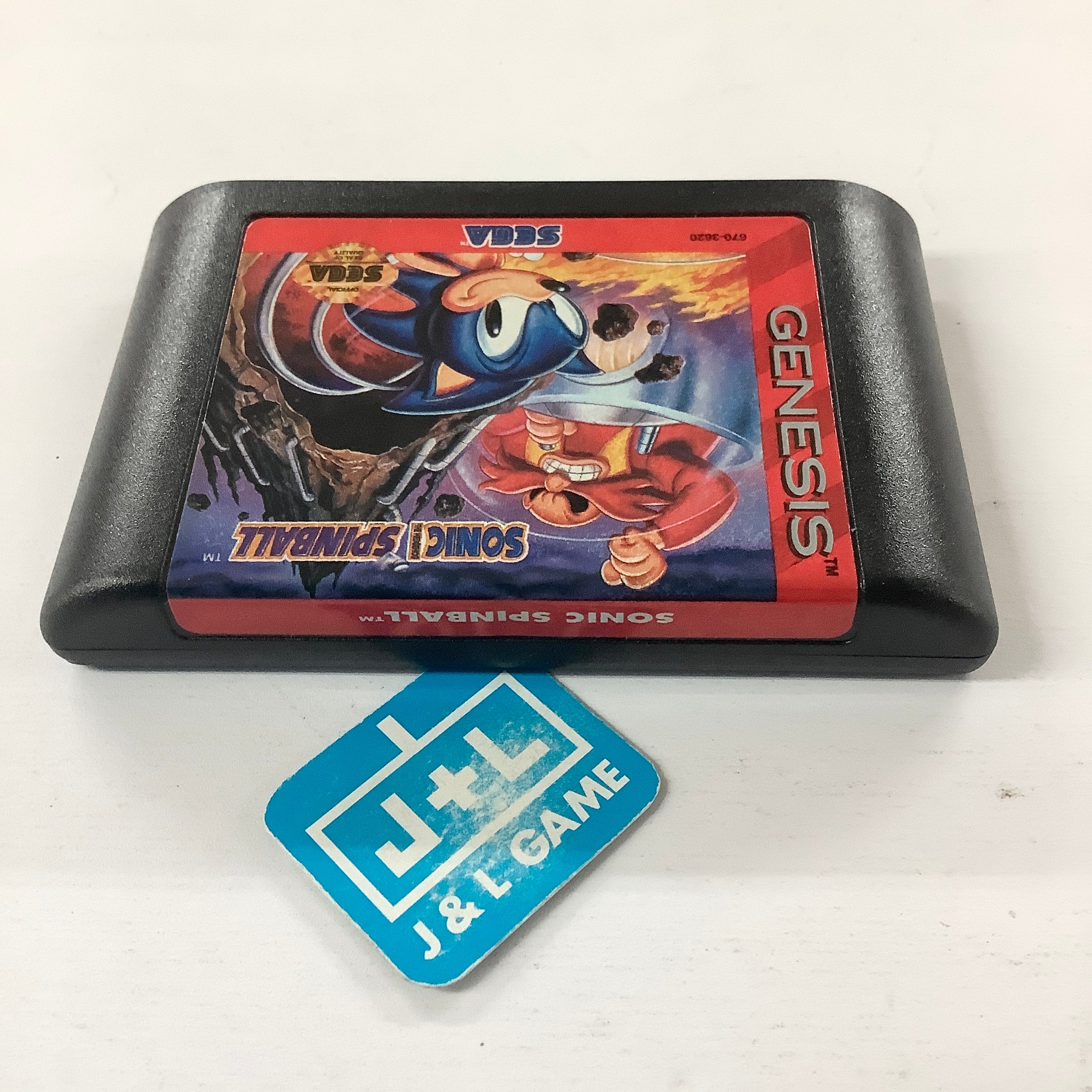 Sonic the Hedgehog Spinball - (SG) SEGA Genesis [Pre-Owned] Video Games Sega   