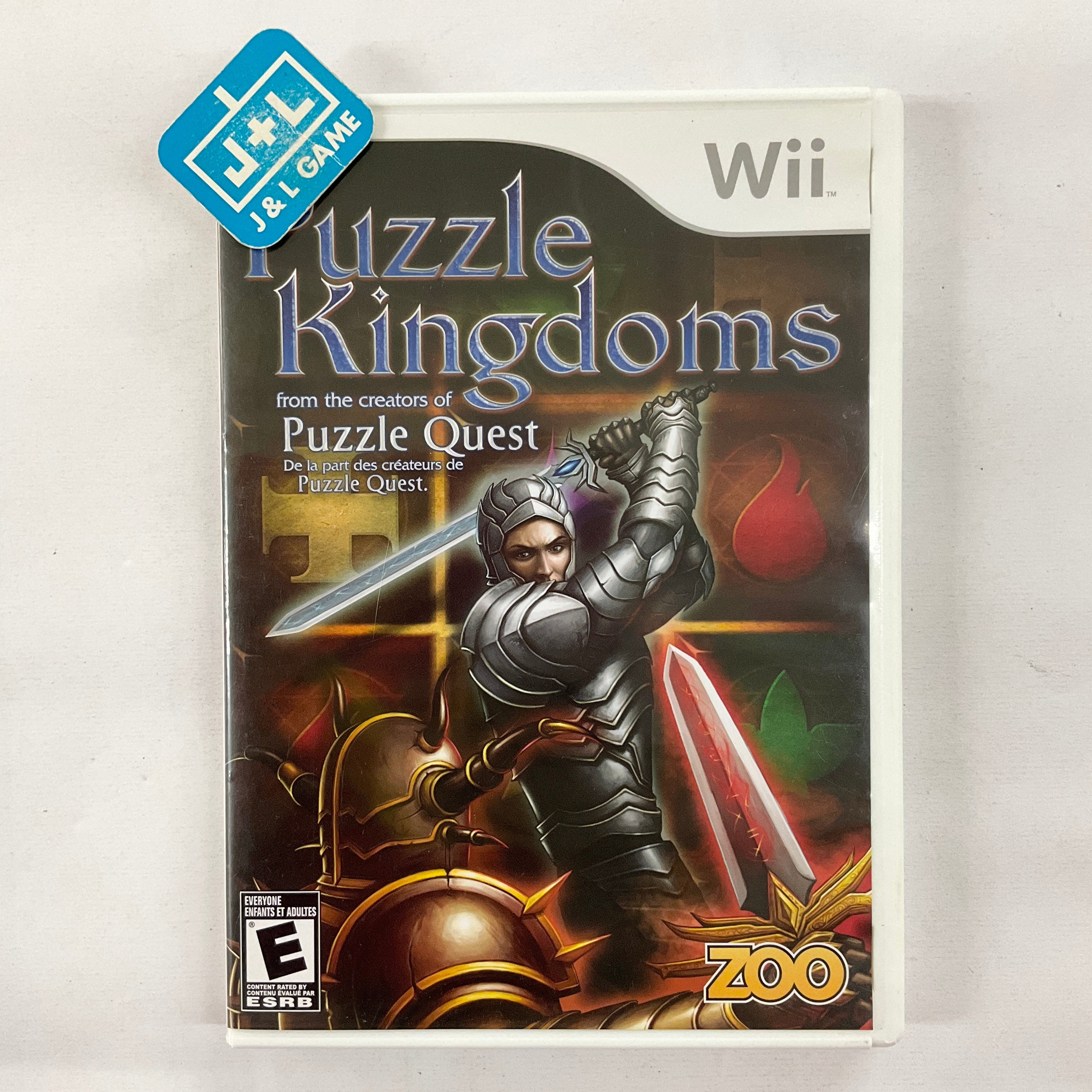 Puzzle Kingdoms - Nintendo Wii [Pre-Owned] Video Games Zoo Games   