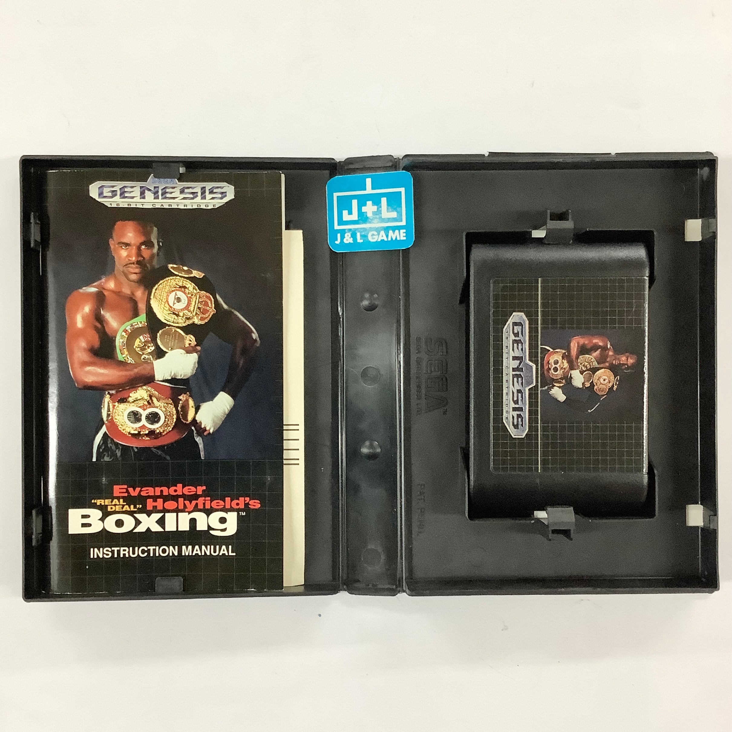 Evander 'Real Deal' Holyfield's Boxing - (SG) SEGA Genesis [Pre-Owned] Video Games Sega   