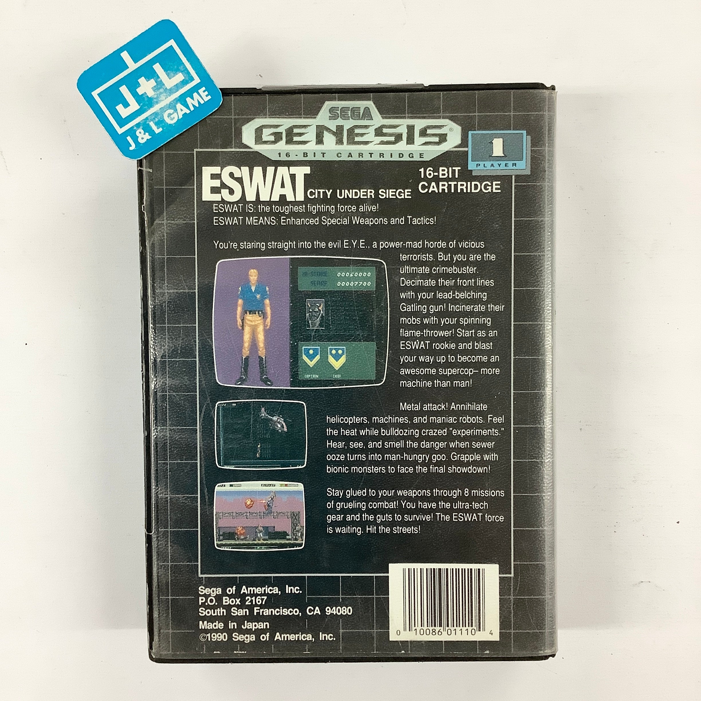 ESWAT: City Under Siege - (SG) SEGA Genesis [Pre-Owned] Video Games Sega   