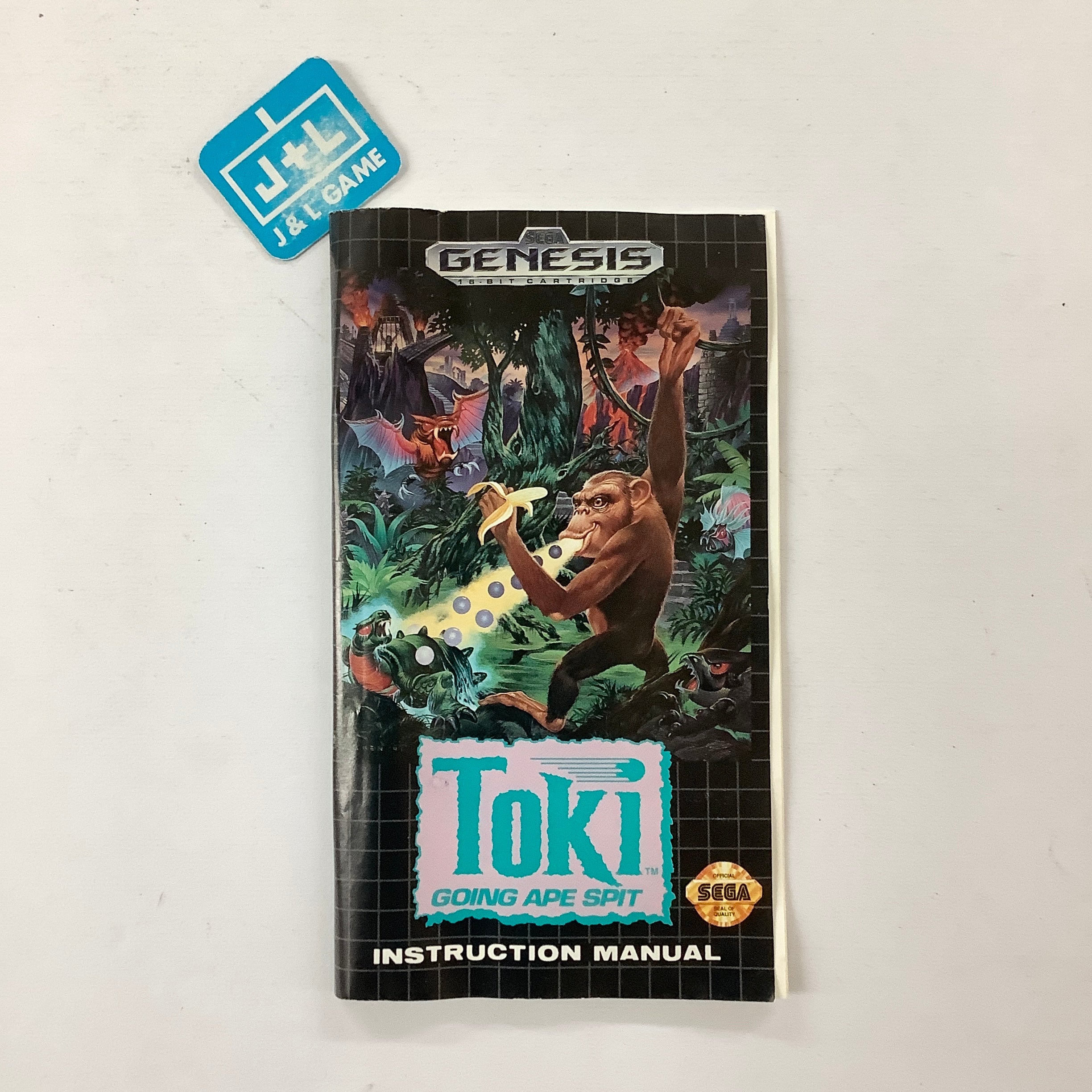 Toki: Going Ape Spit - (SG) SEGA Genesis [Pre-Owned] Video Games Sega   