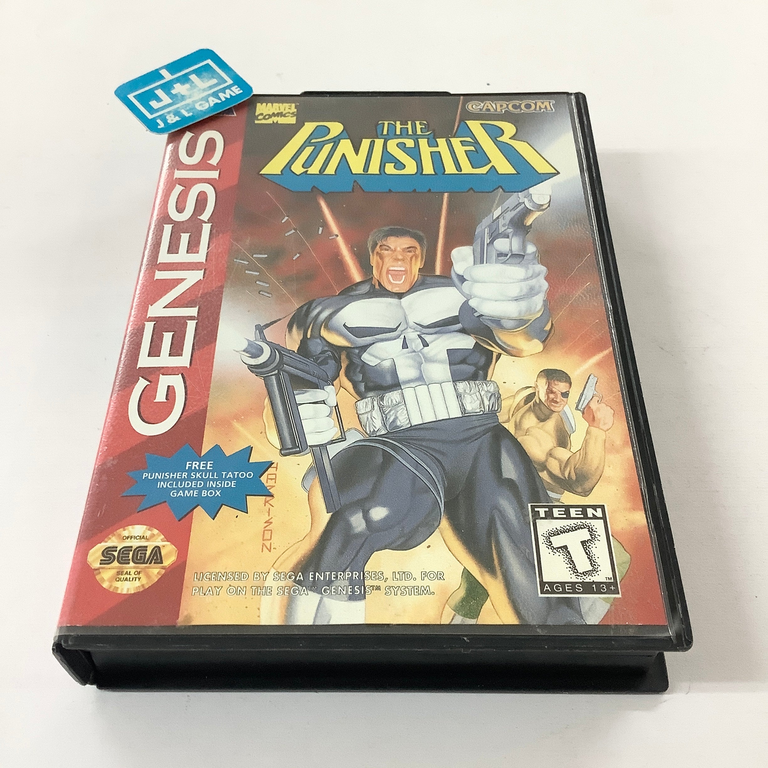 The Punisher - (SG) SEGA Genesis [Pre-Owned] Video Games Capcom   