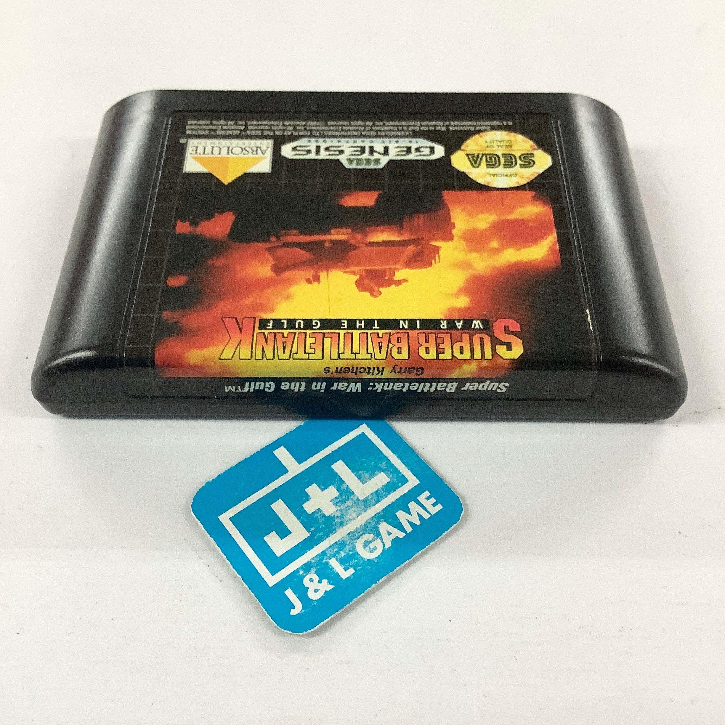 Garry Kitchen's Super Battletank: War in the Gulf - (SG) SEGA Genesis [Pre-Owned] Video Games Absolute Entertainment   