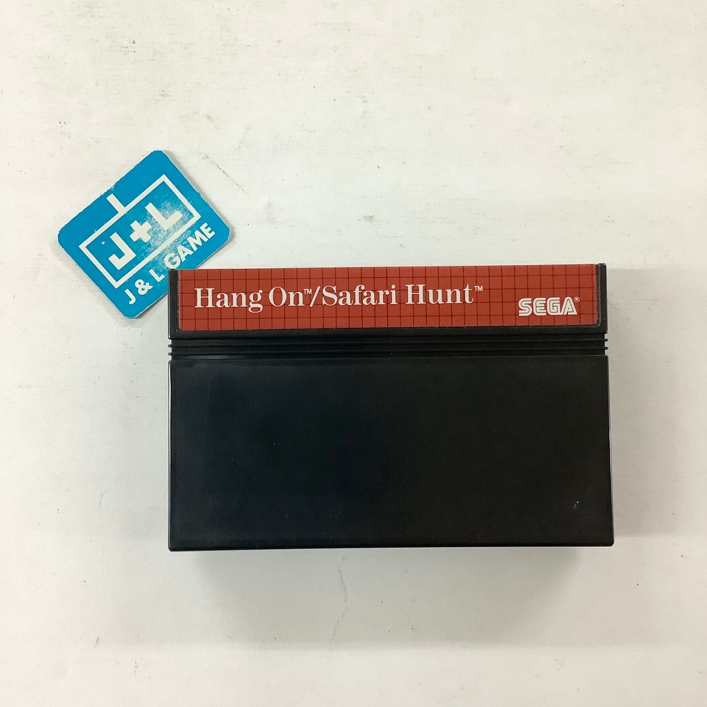 Hang On & Safari Hunt - (SMS) SEGA Master System [Pre-Owned] Video Games Sega   