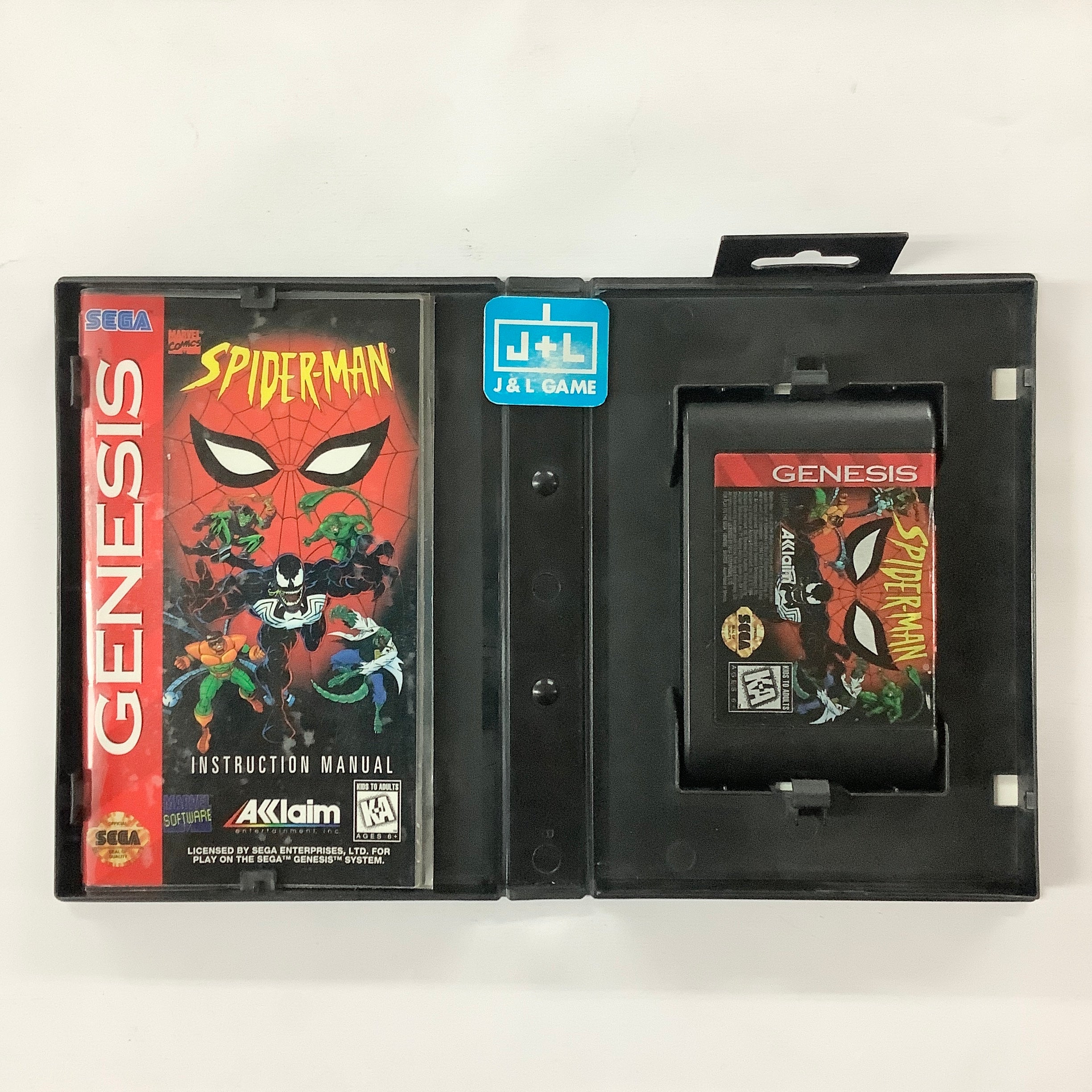 Spider-Man (Animated Series) - (SG) SEGA Genesis [Pre-Owned] Video Games Acclaim   