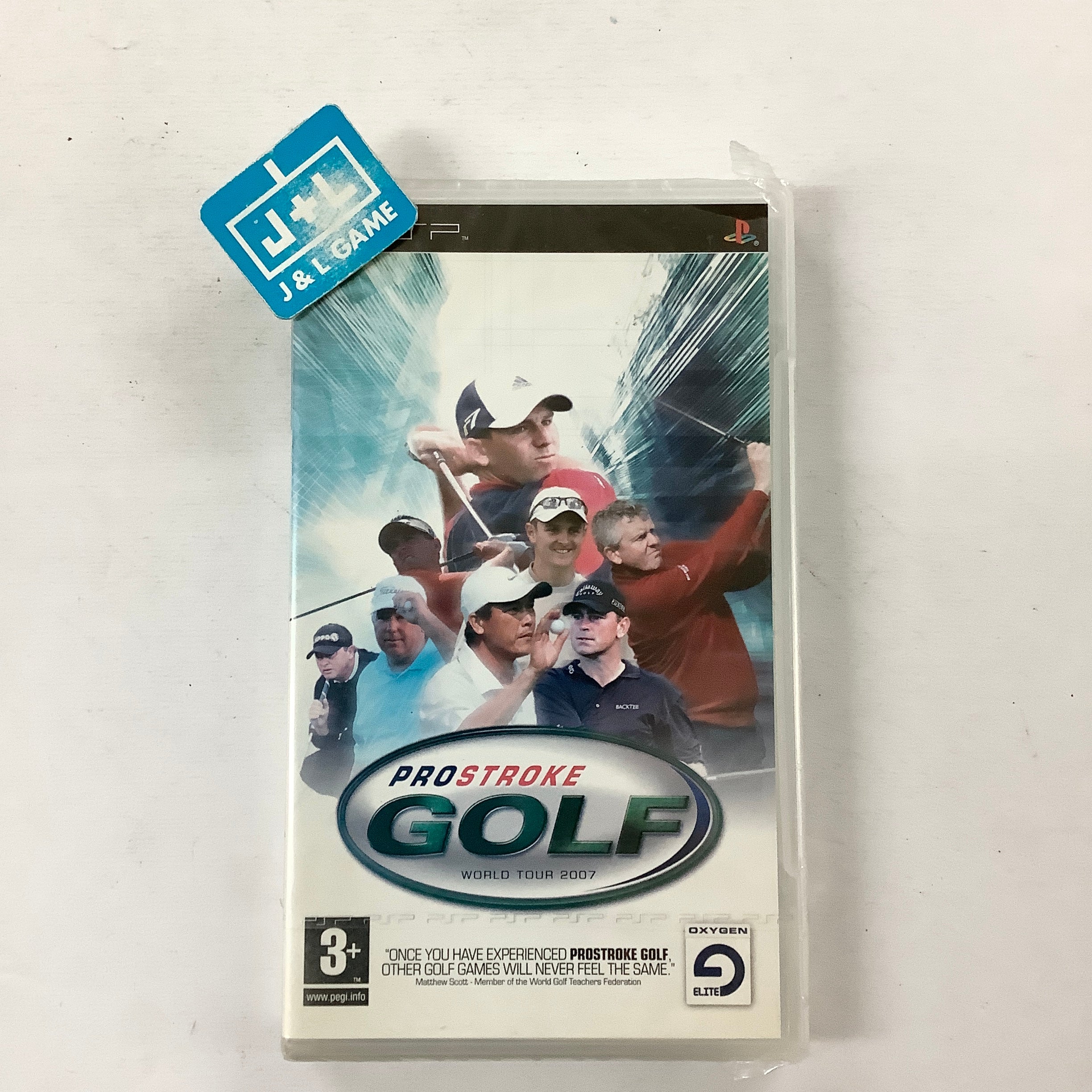 Pro Stroke Golf World Tour 2007 - SONY PSP (European Import) Video Games Oxygen Interactive   