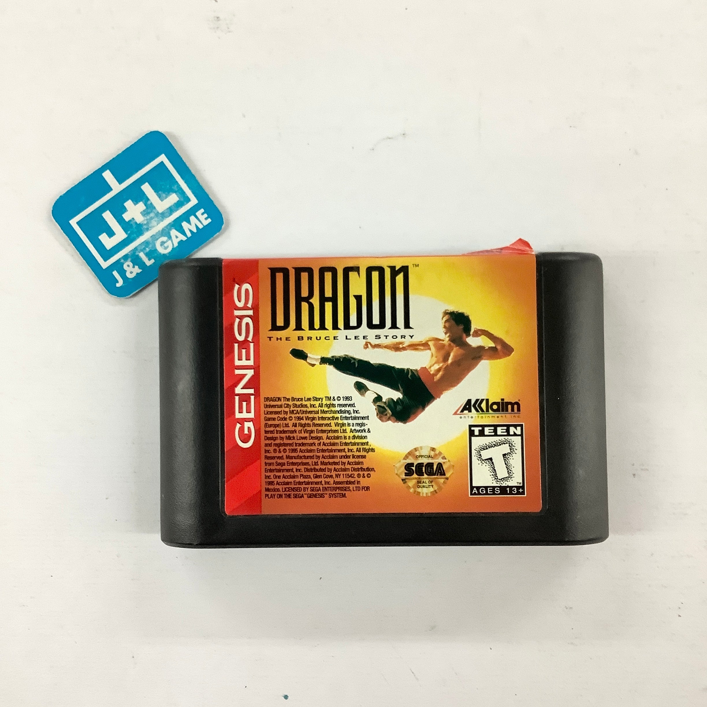 Dragon: The Bruce Lee Story - (SG) SEGA Genesis [Pre-Owned] Video Games Acclaim   