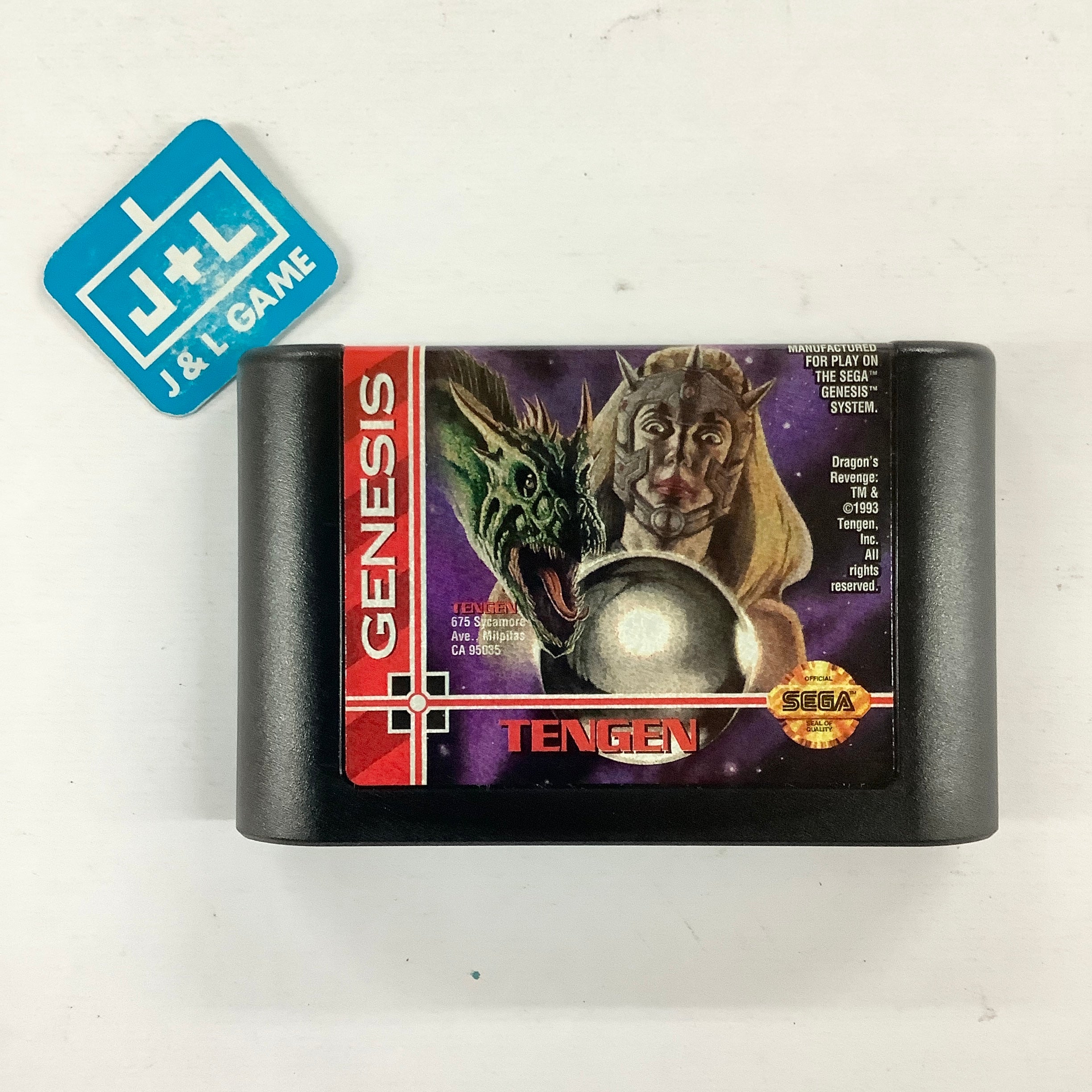 Dragon's Revenge - (SG) SEGA Genesis [Pre-Owned] Video Games Tengen   