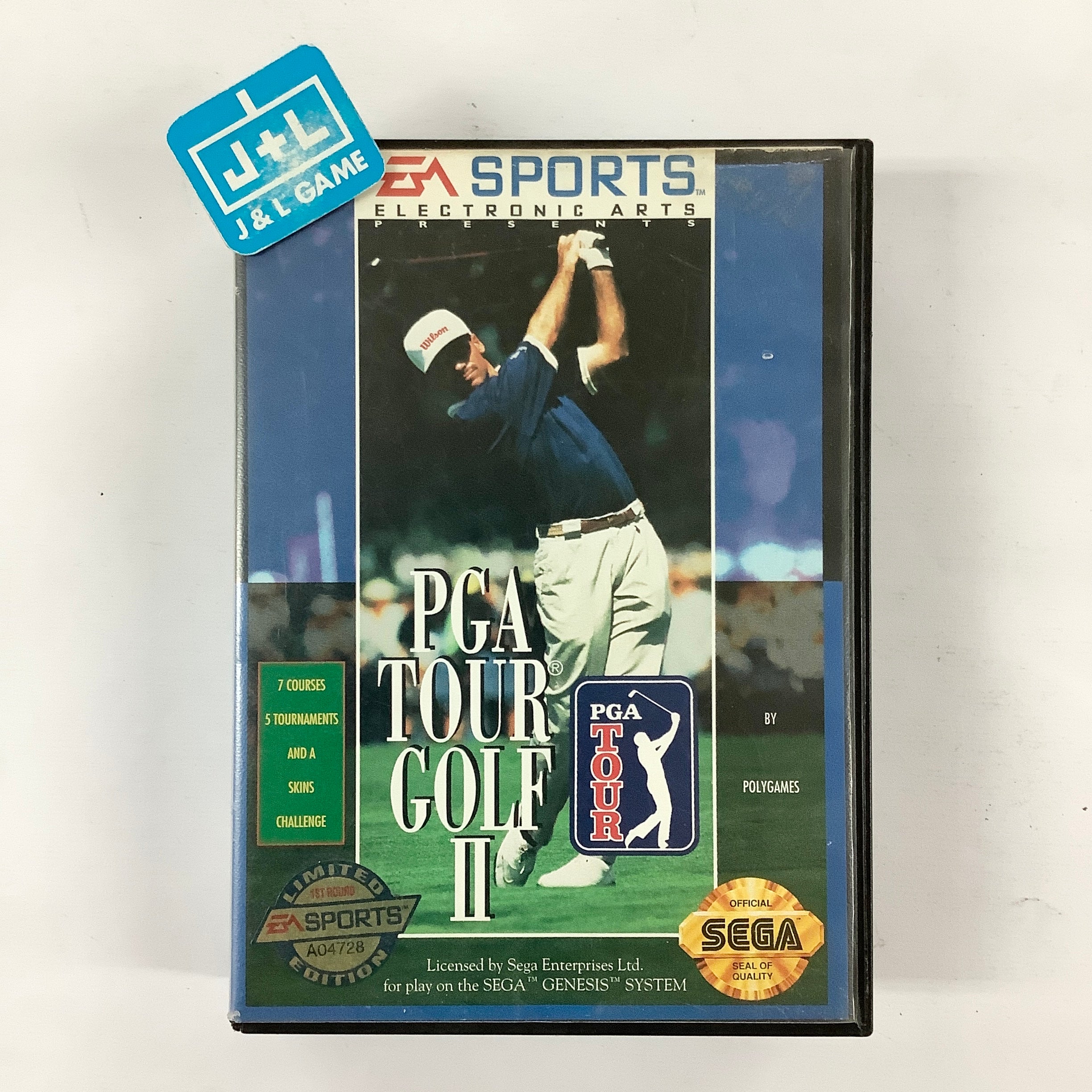 PGA Tour Golf II - (SG) SEGA Genesis [Pre-Owned] Video Games Electronic Arts   