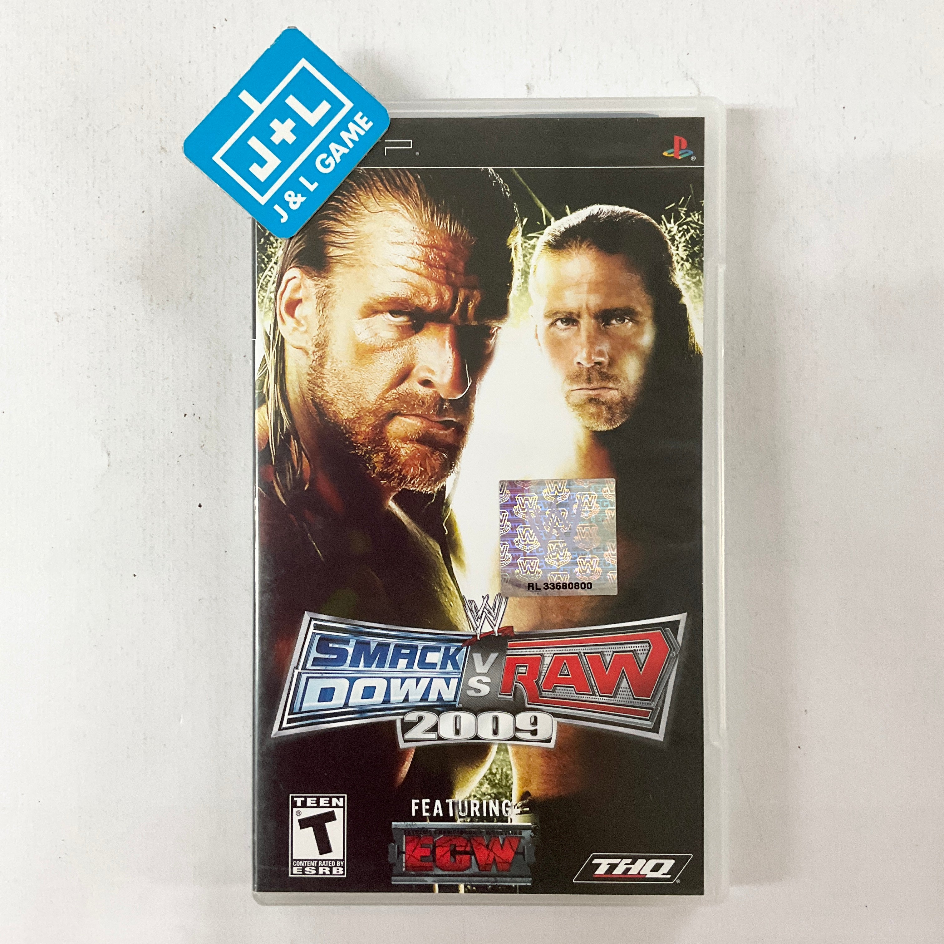 WWE SmackDown vs. Raw 2009 - SONY PSP [Pre-Owned] Video Games THQ   