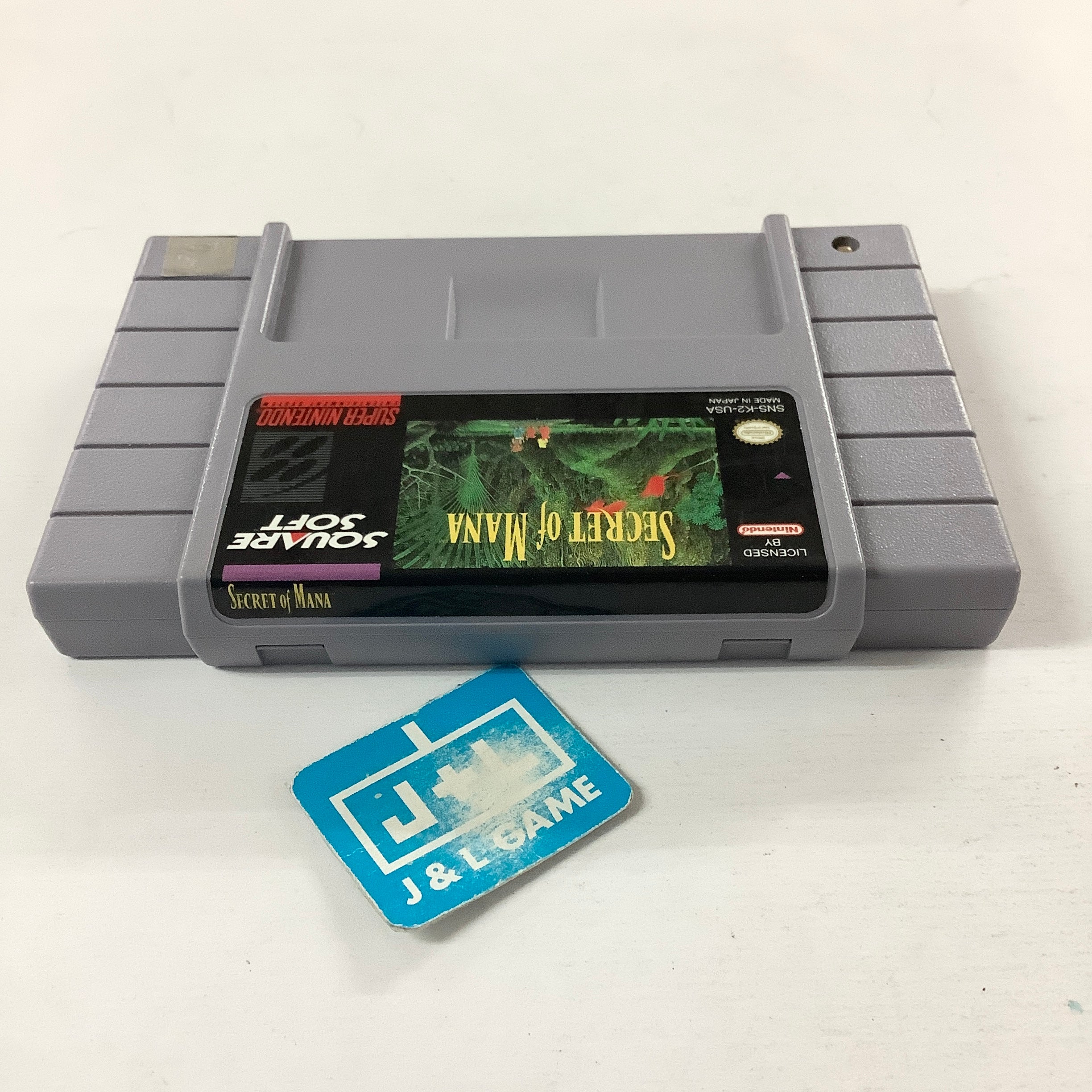 Secret of Mana - (SNES) Super Nintendo [Pre-Owned] Video Games SquareSoft   