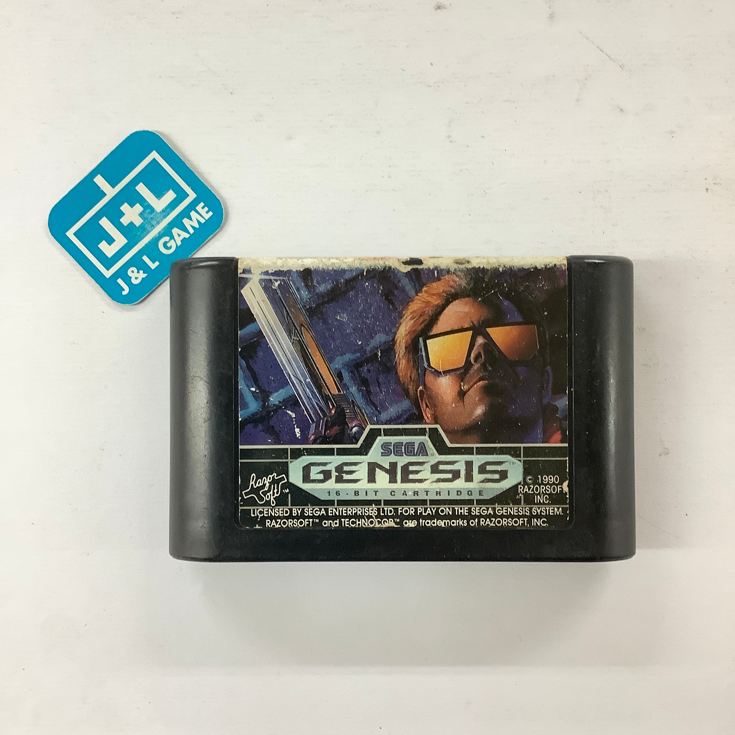 Techno Cop - (SG) SEGA Genesis [Pre-Owned] Video Games Razorsoft   