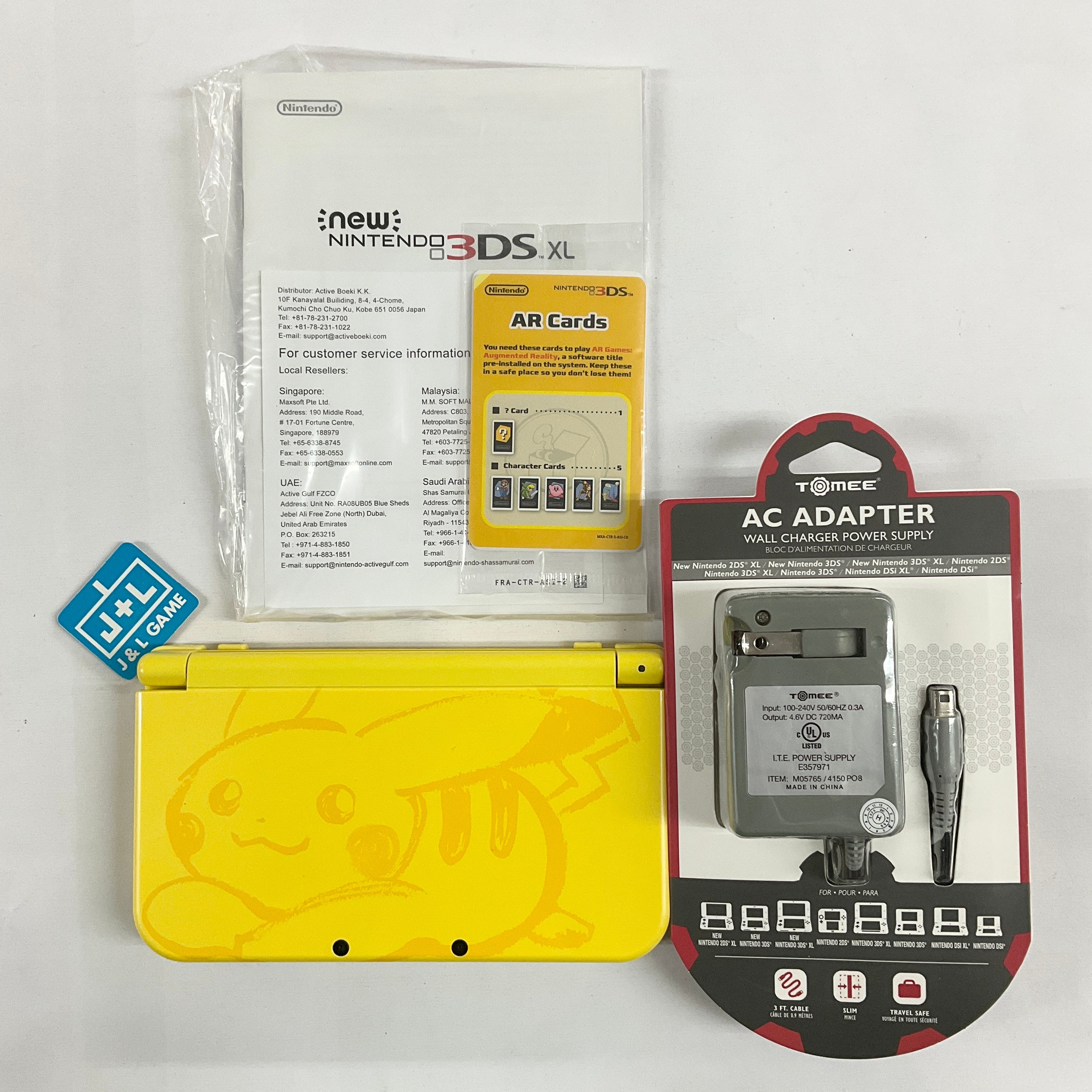 Nintendo New 3DS XL Console (Pikachu Yellow Edition) - Nintendo 3DS [Pre-Owned] Consoles Nintendo   