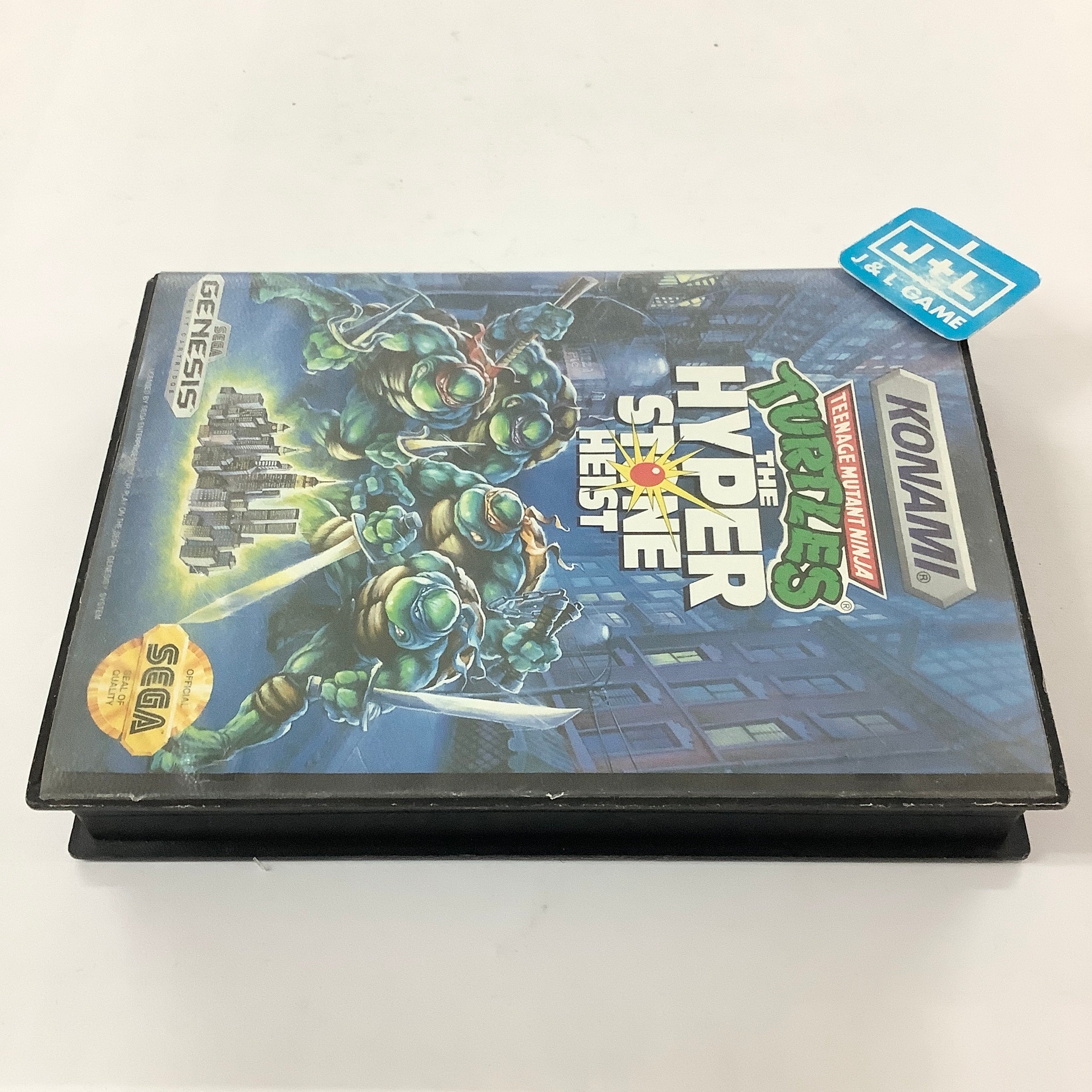 Teenage Mutant Ninja Turtles: The Hyperstone Heist - (SG) SEGA Genesis [Pre-Owned] Video Games Konami   