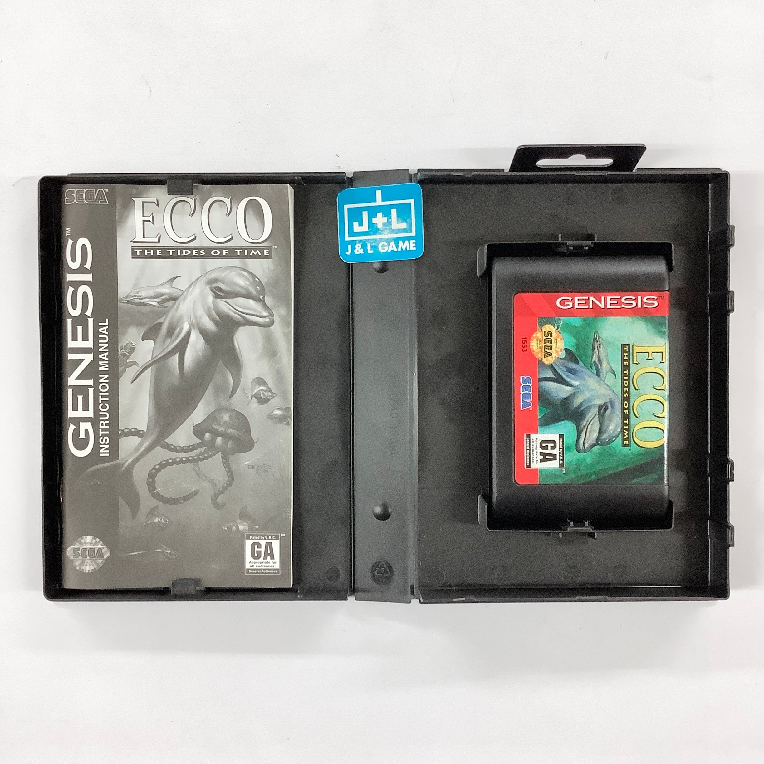 Ecco: The Tides of Time - (SG) SEGA Genesis [Pre-Owned] Video Games Sega   