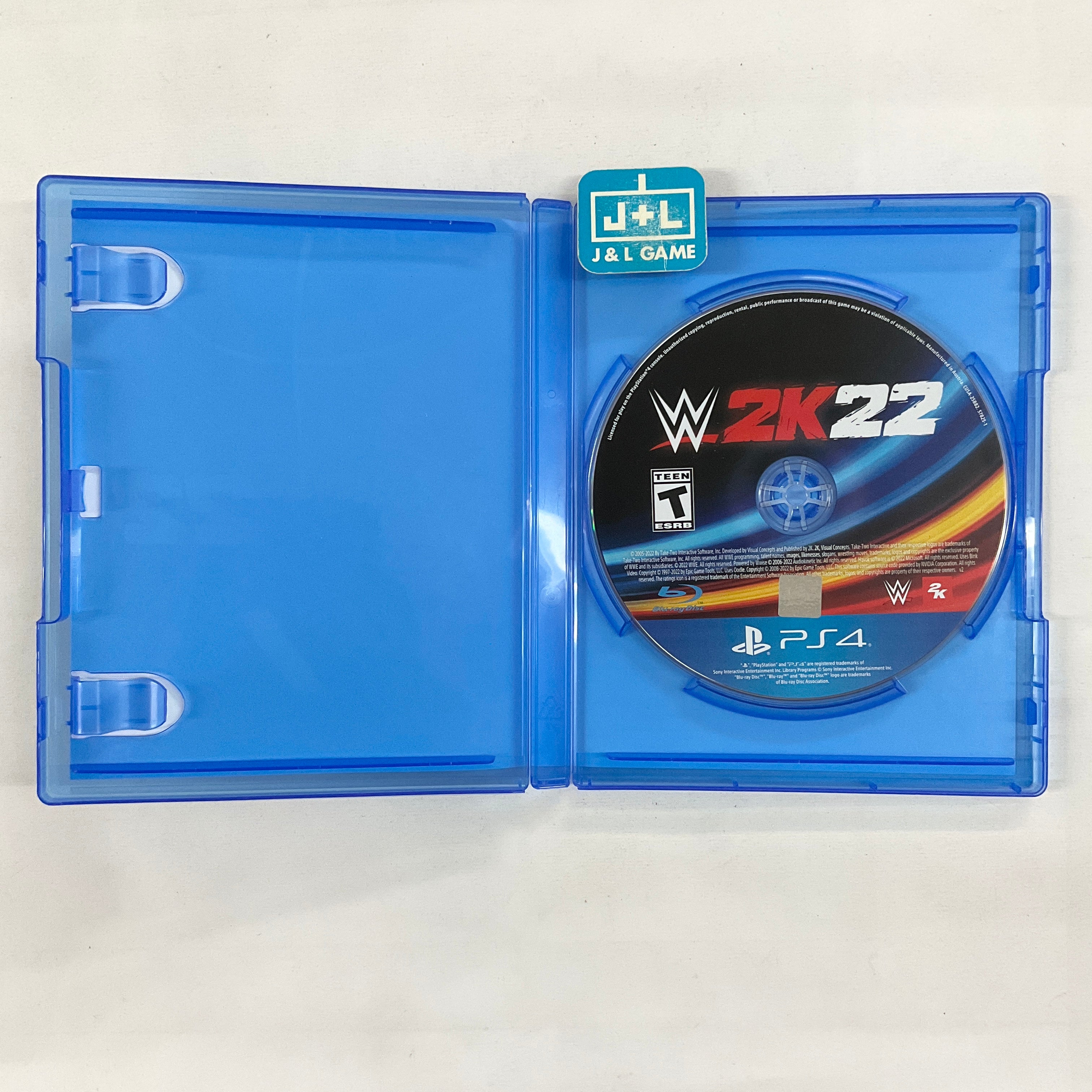 WWE 2K22 - (PS4) PlayStation 4 [Pre-Owned] Video Games 2K   