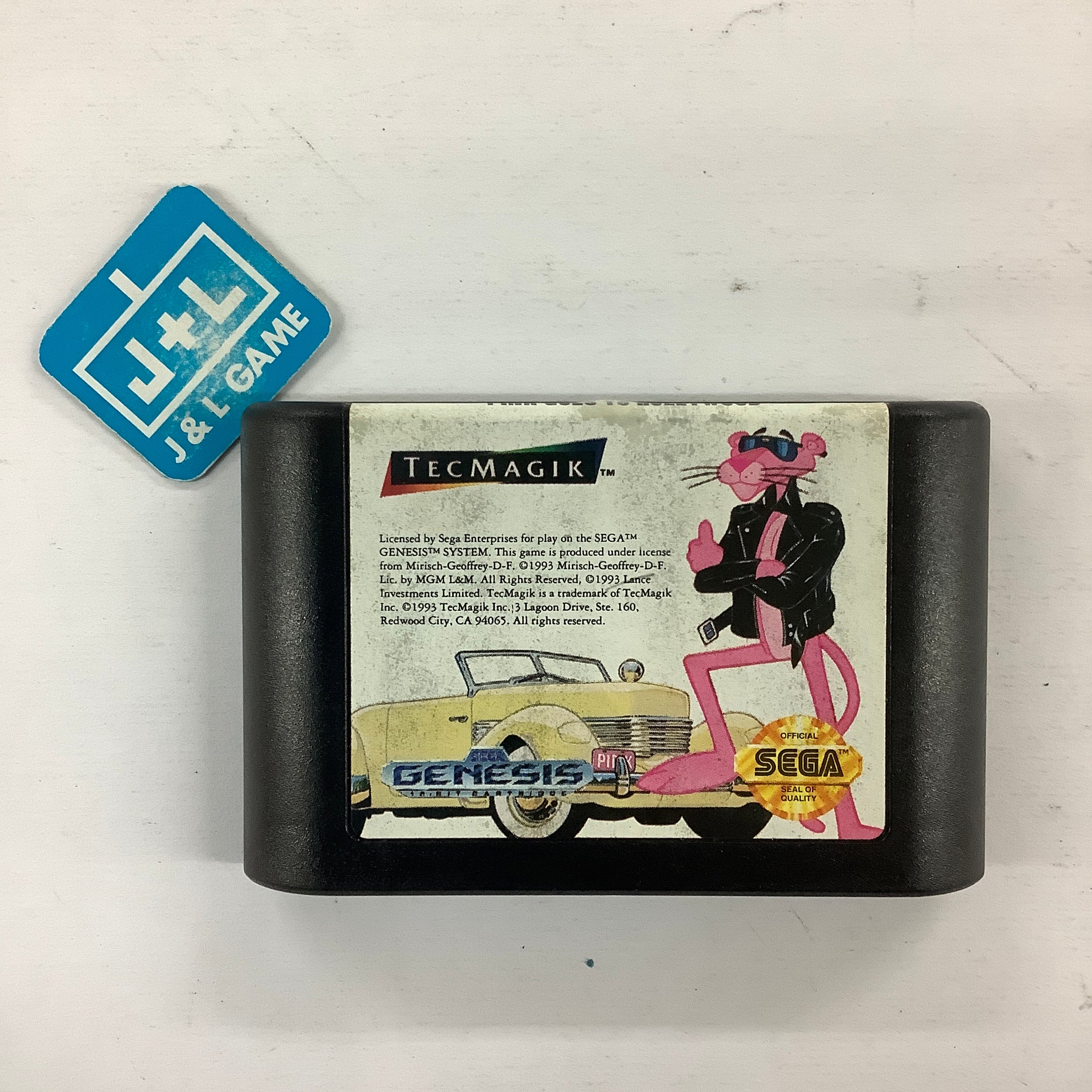 Pink Goes to Hollywood - (SG) SEGA Genesis [Pre-Owned] Video Games TecMagik   