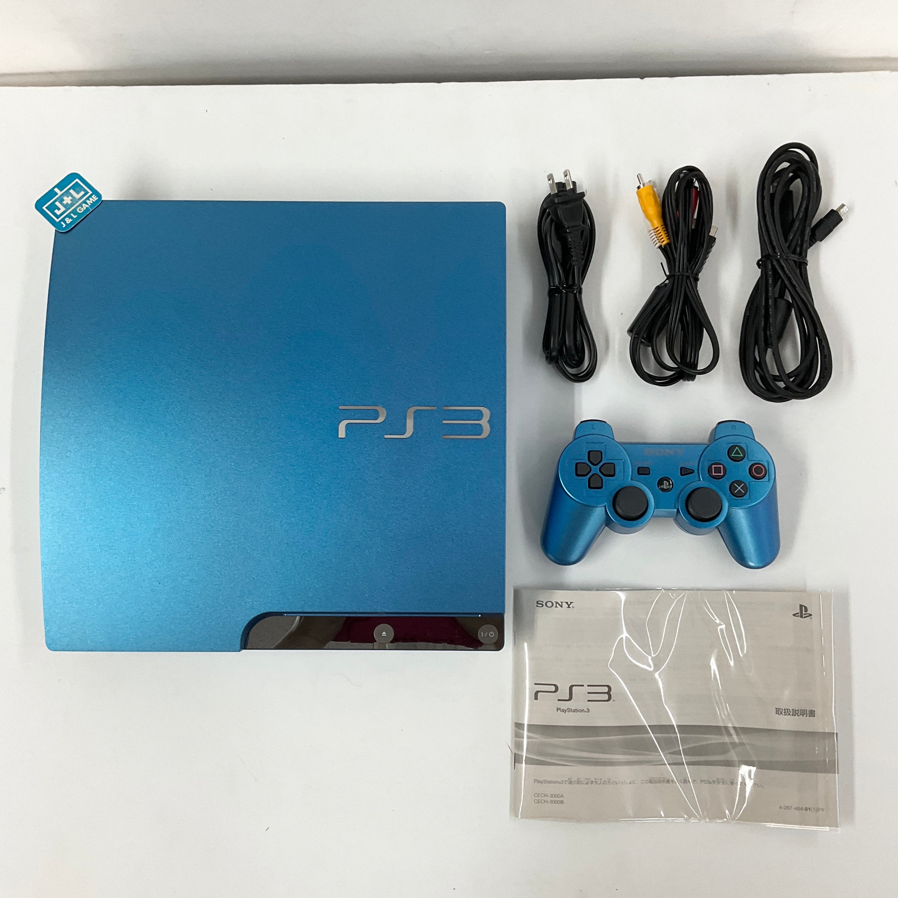 Sony PlayStation 3 Slim 320 GB Console (Splash Blue) - (PS3) Playstation 3 [Pre-Owned] (Japanese Import) Consoles Sony   