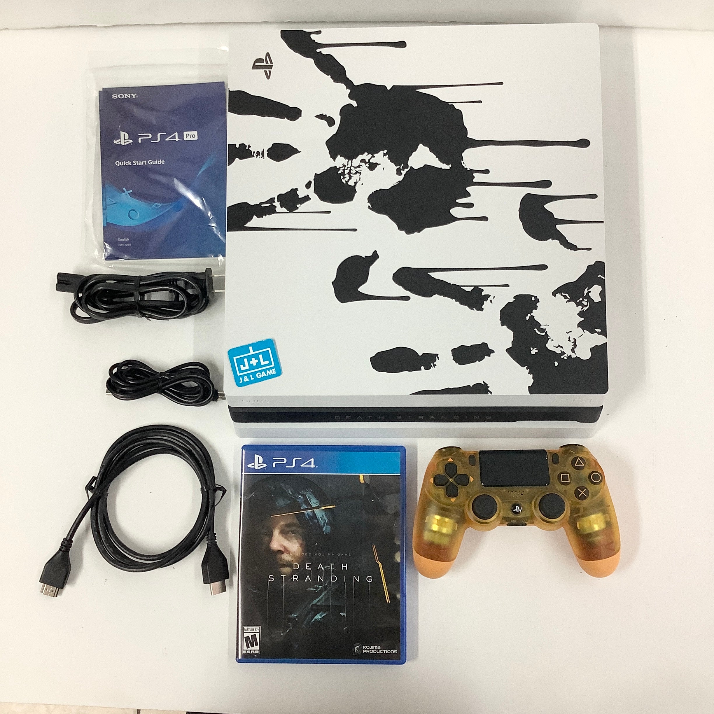 Sony PlayStation 4 Pro 1TB Limited Edition Console (Death Stranding Bundle) - (PS4) PlayStation 4 [Pre-Owned] Consoles Sony   