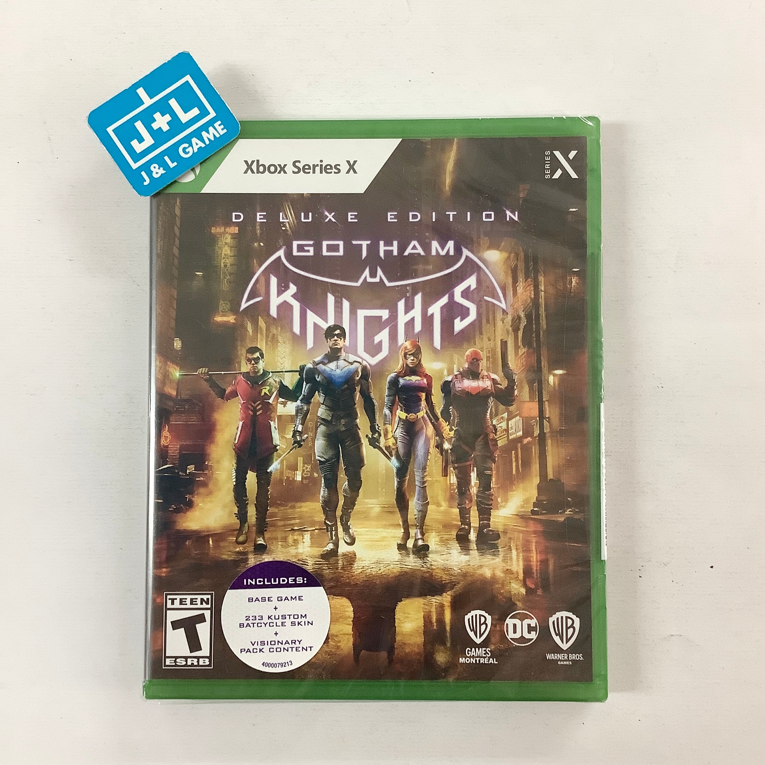 Gotham Knights Deluxe Edition – (XSX) Xbox Series X Video Games WB Games   