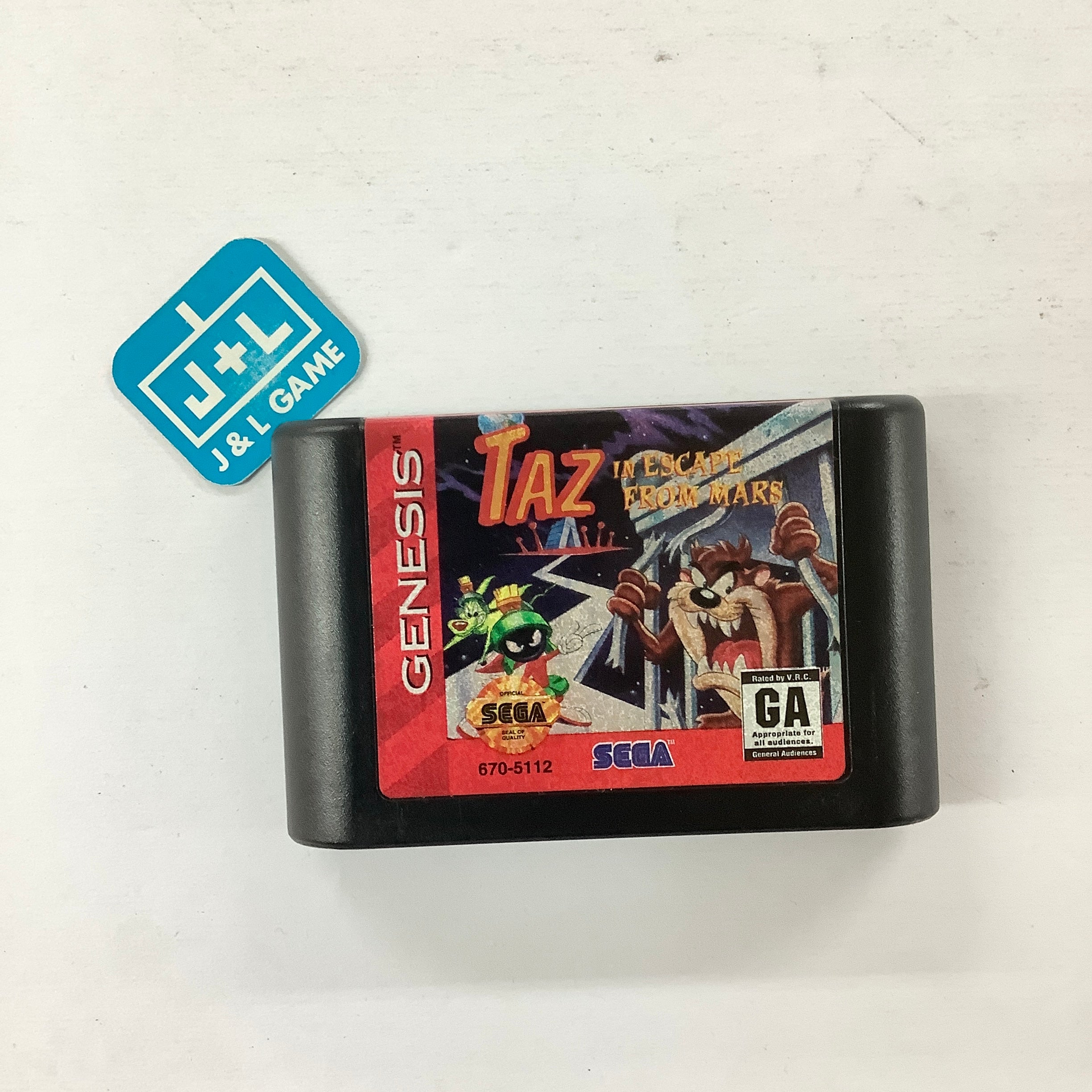 Taz in Escape From Mars - (SG) SEGA Genesis [Pre-Owned] Video Games Sega   