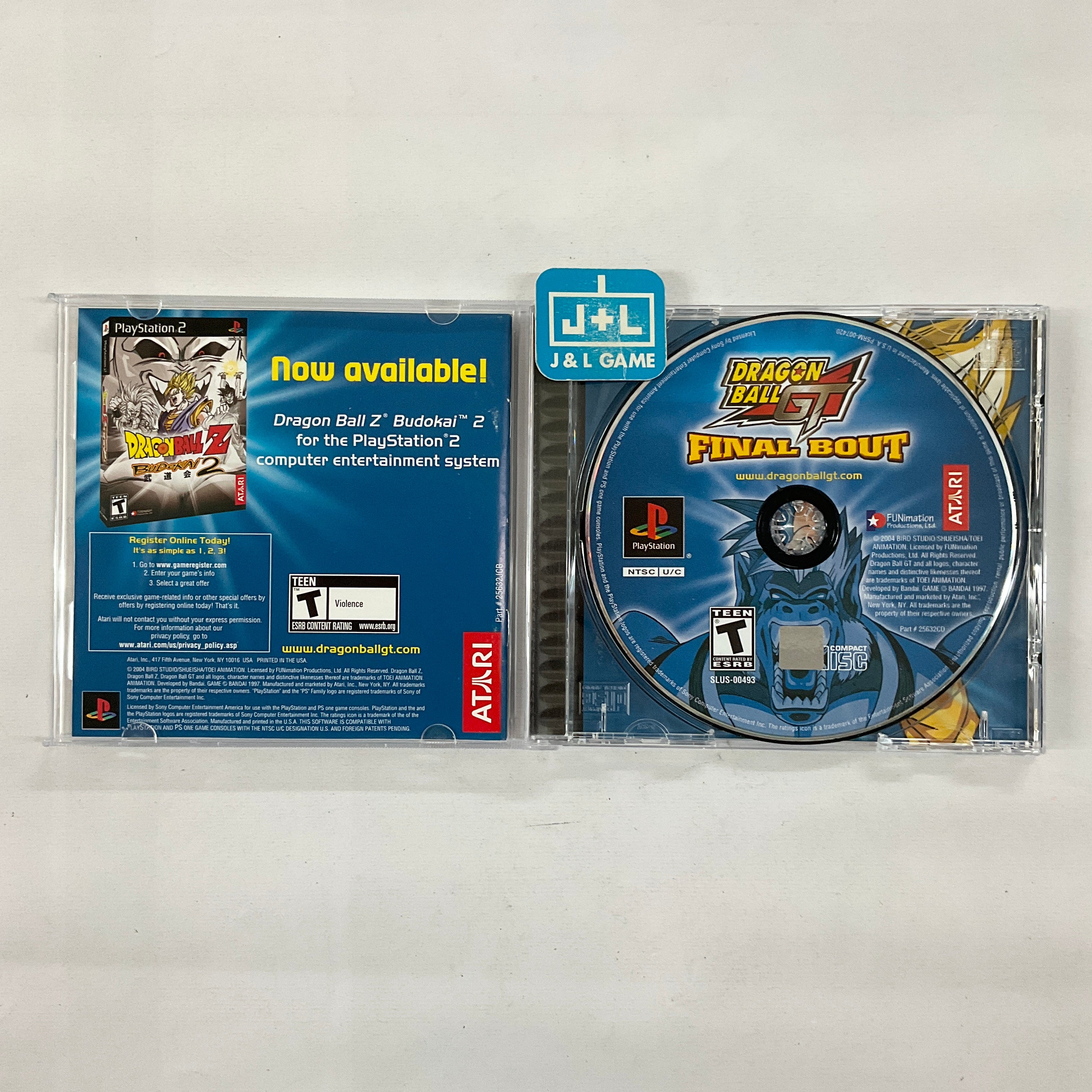 Dragonball GT: Final Bout - (PS1) Playstation 1 [Pre-Owned] Video Games Atari   