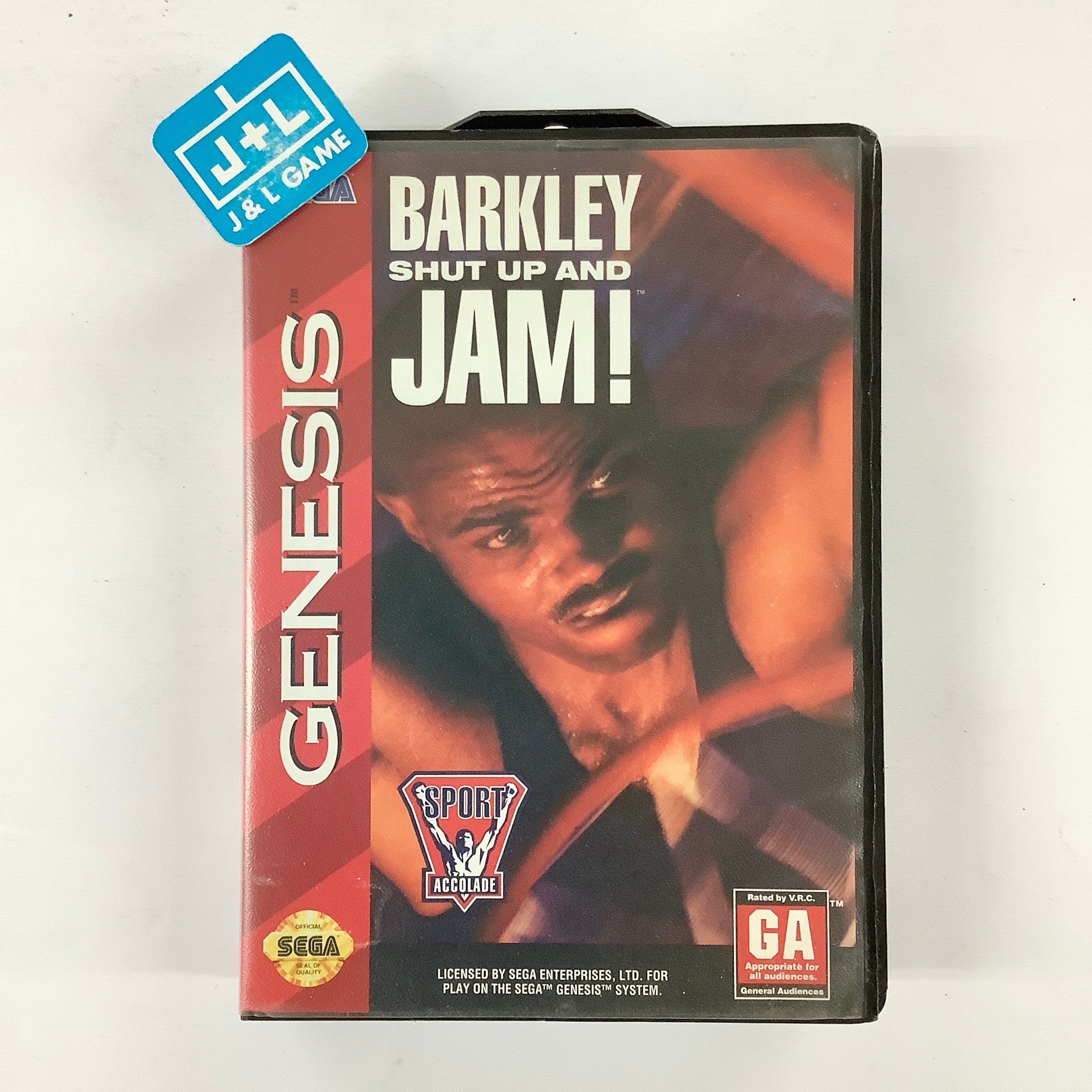 Barkley: Shut Up and Jam! - (SG) SEGA Genesis [Pre-Owned] Video Games Accolade   