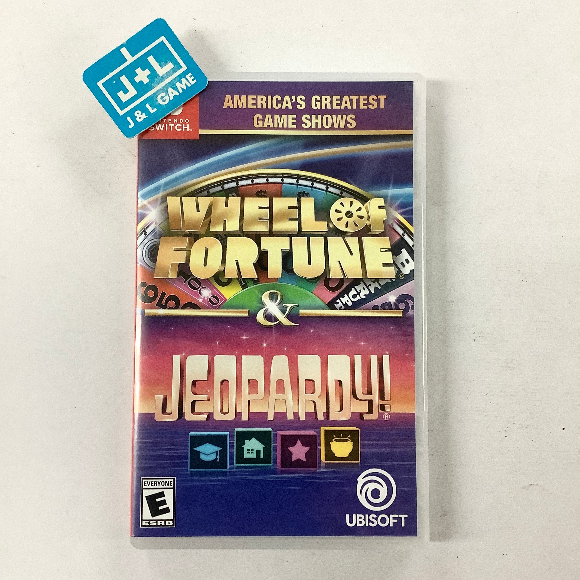 America's Greatest Game Shows: Wheel of Fortune & Jeopardy - (NSW) Nintendo Switch [Pre-Owned] Video Games Ubisoft   