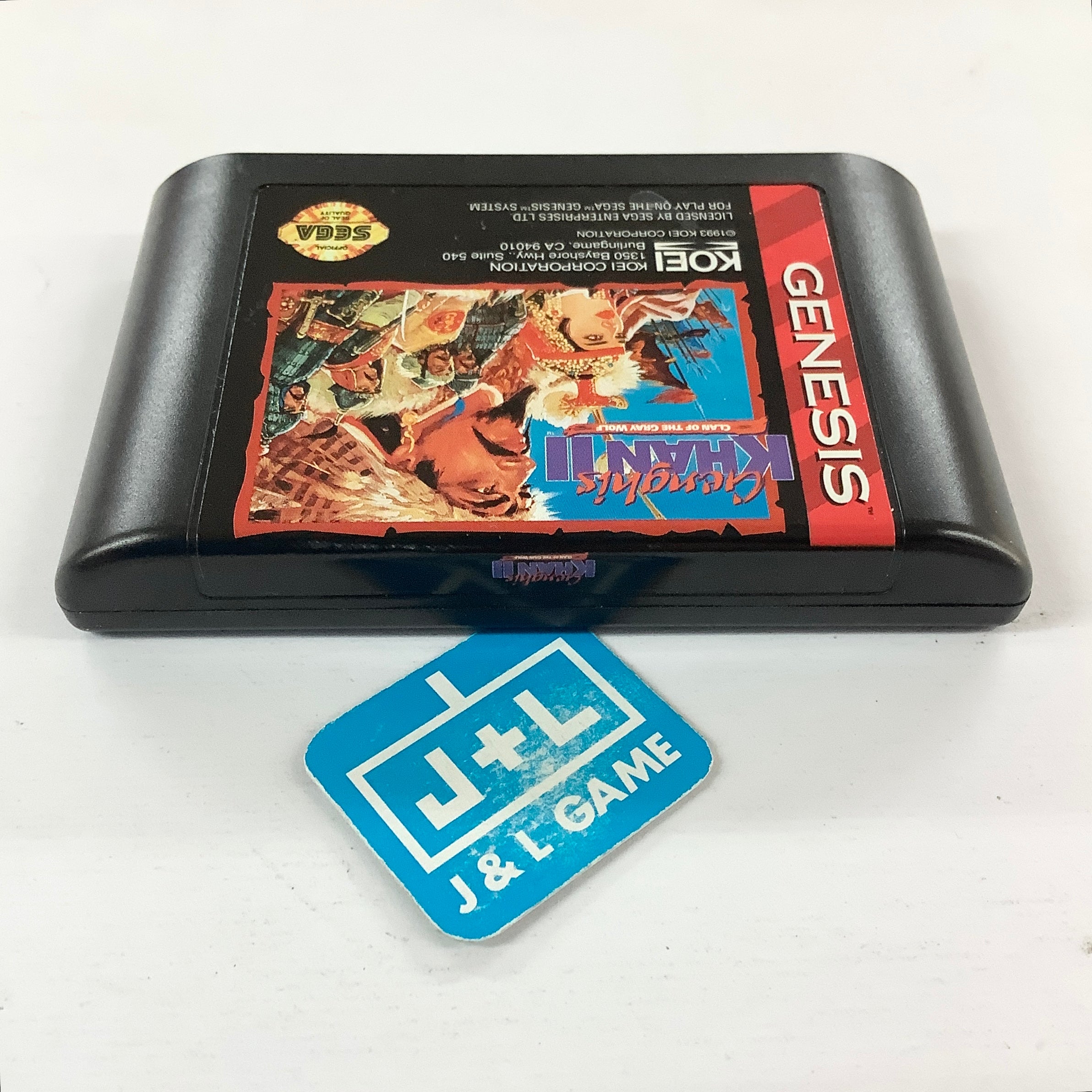 Genghis Khan II: Clan of the Gray Wolf - (SG) SEGA Genesis [Pre-Owned] Video Games Sega   