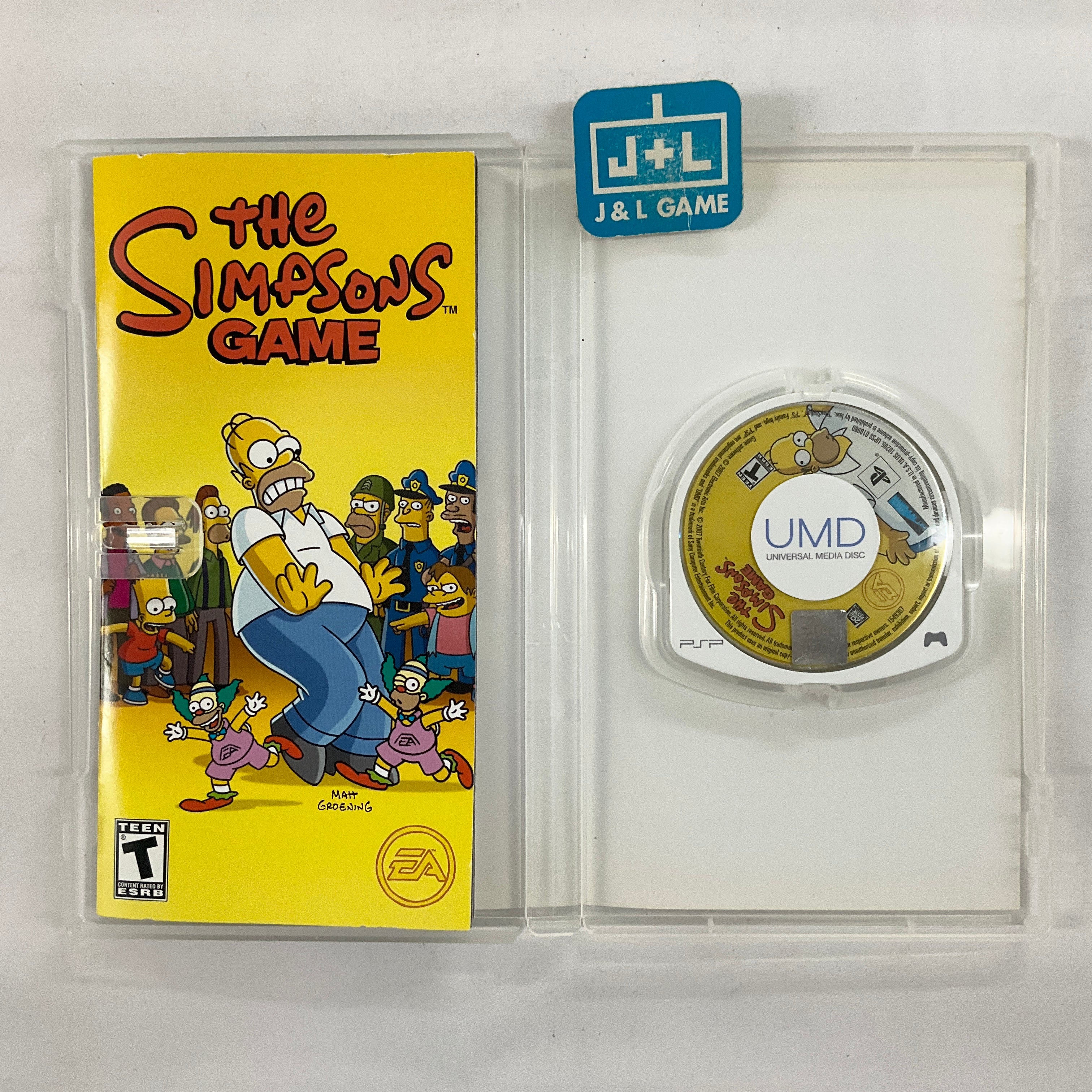 The Simpsons Game - SONY PSP [Pre-Owned] Video Games EA Games   