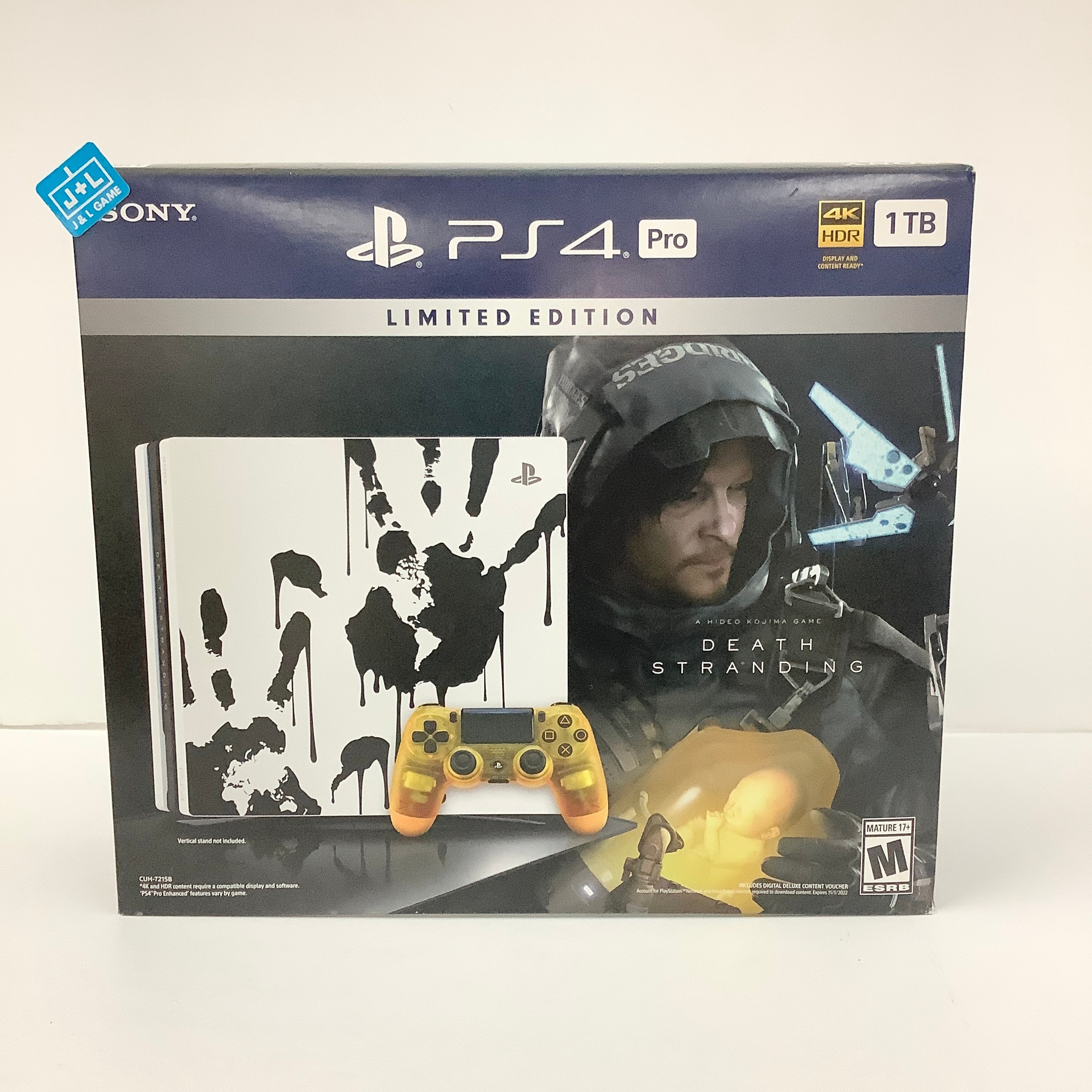 Sony PlayStation 4 Pro 1TB Limited Edition Console (Death Stranding Bundle) - (PS4) PlayStation 4 [Pre-Owned] Consoles Sony   