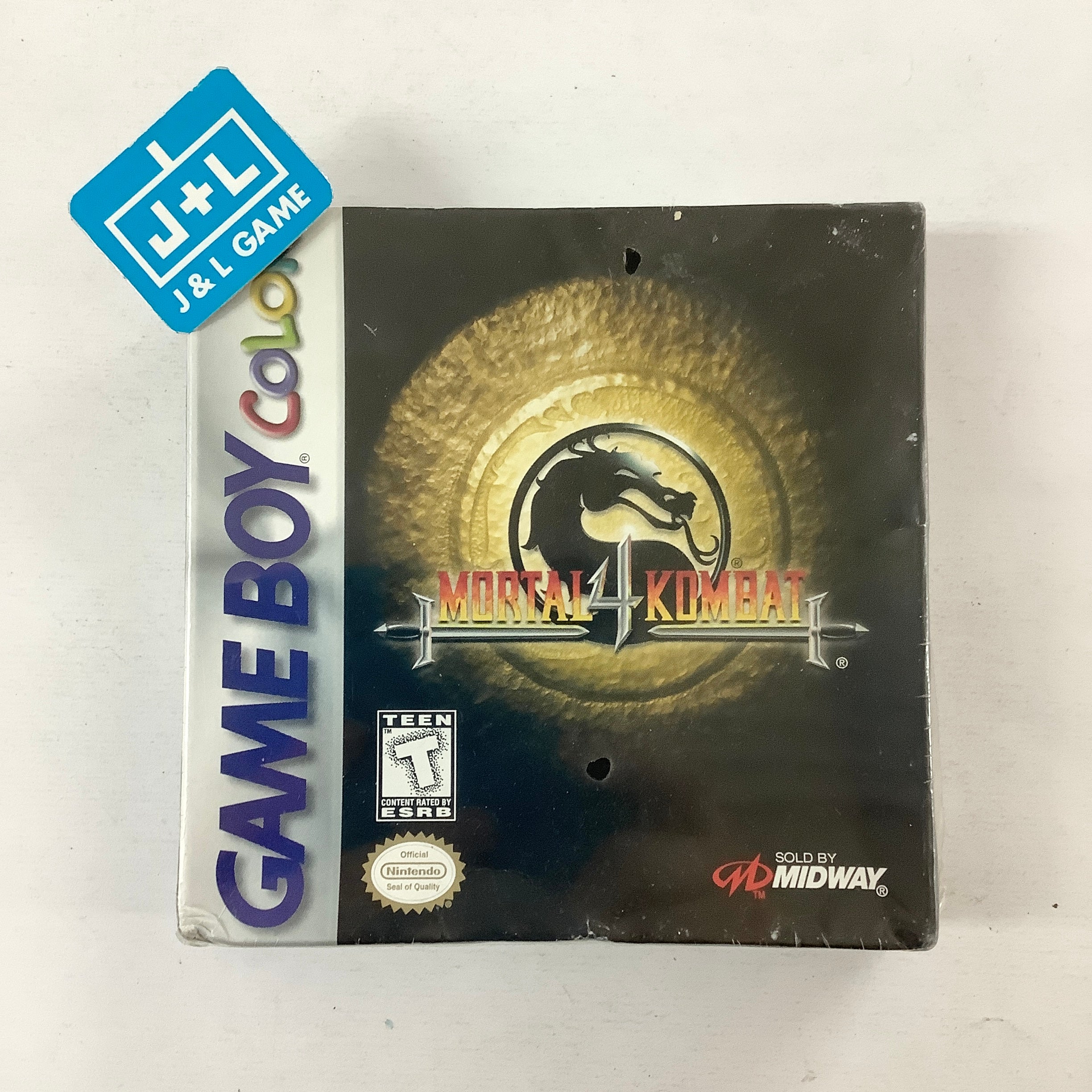 Mortal Kombat 4 - (GBC) Game Boy Color Video Games Midway   