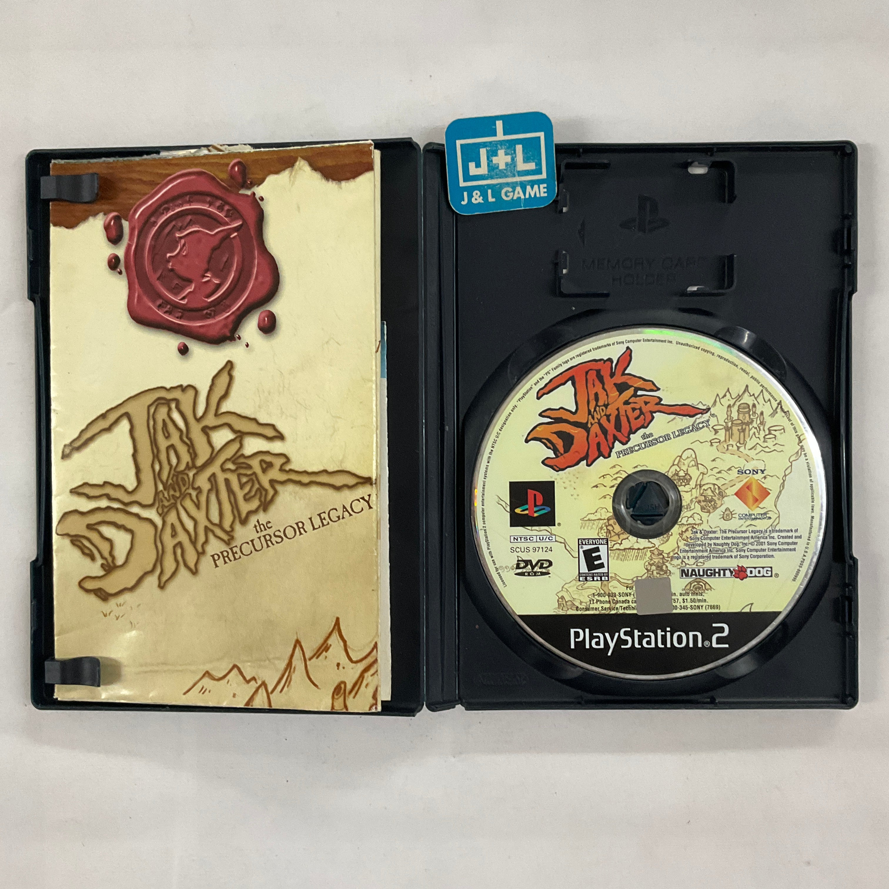 Jak and Daxter: The Precursor Legacy - (PS2) PlayStation 2 [Pre-Owned] Video Games SCEA   