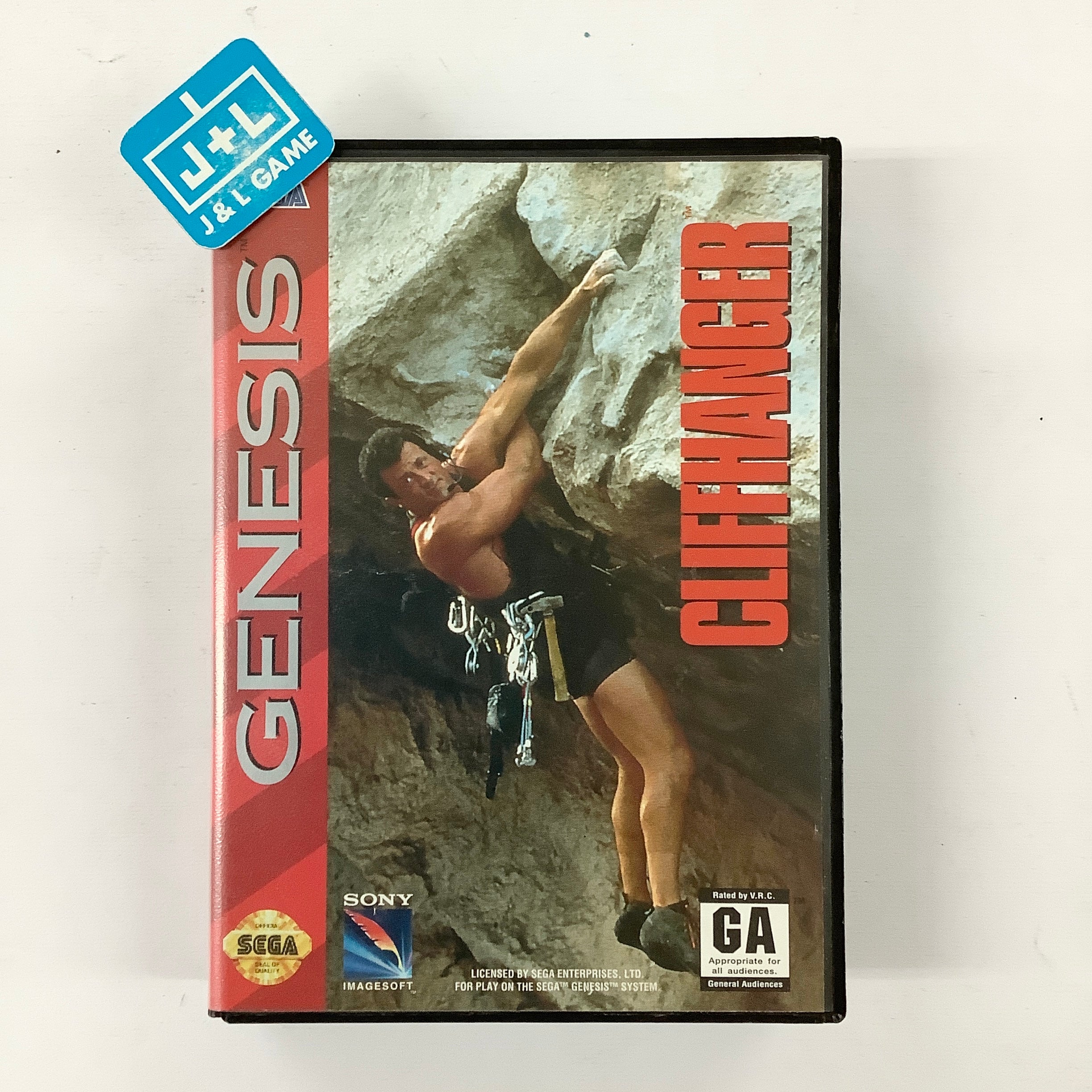 Cliffhanger - (SG) SEGA Genesis [Pre-Owned] Video Games Sony Imagesoft   