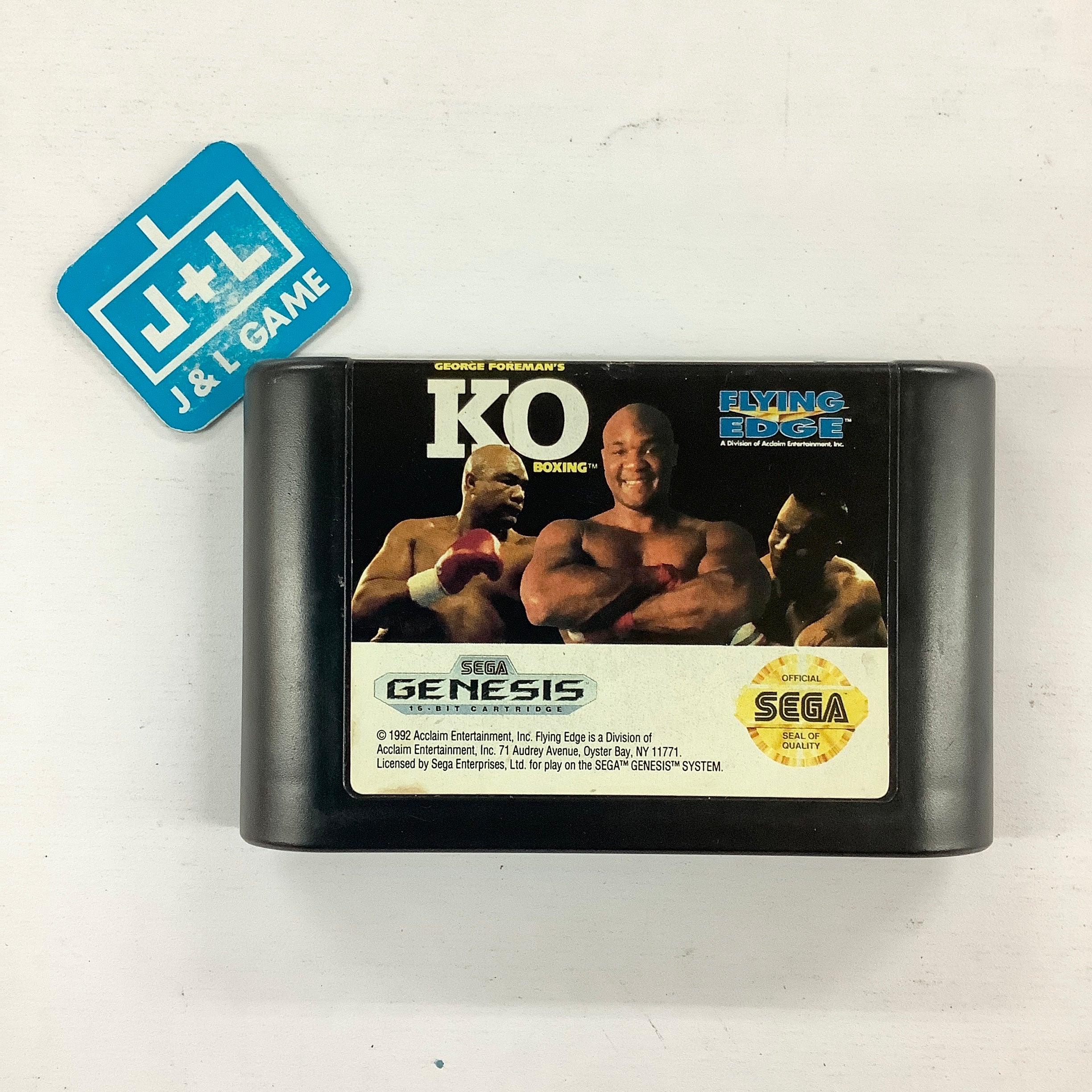 George Foreman's KO Boxing - (SG) SEGA Genesis [Pre-Owned] Video Games Flying Edge   