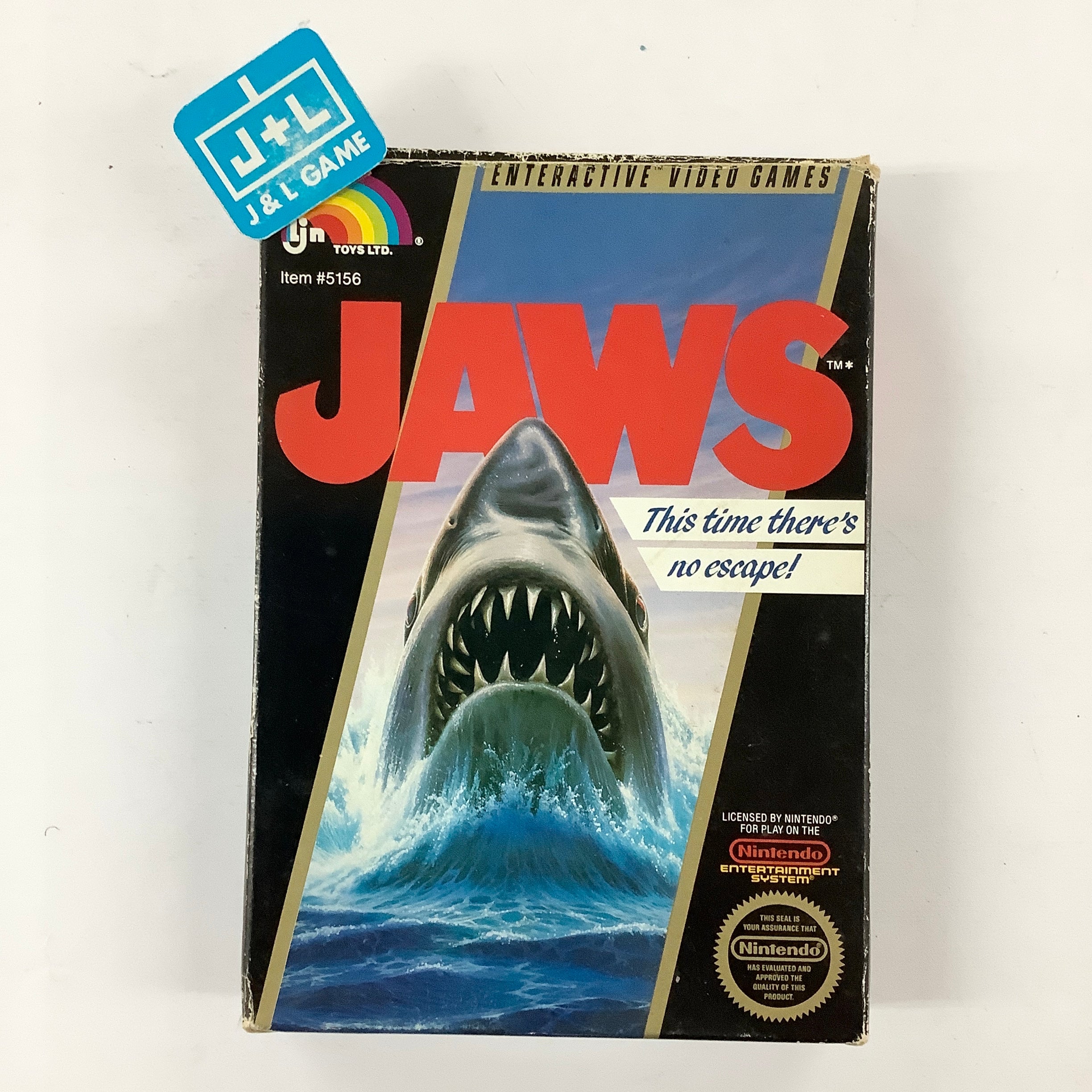 Jaws - (NES) Nintendo Entertainment System [Pre-Owned] Video Games LJN Ltd.   