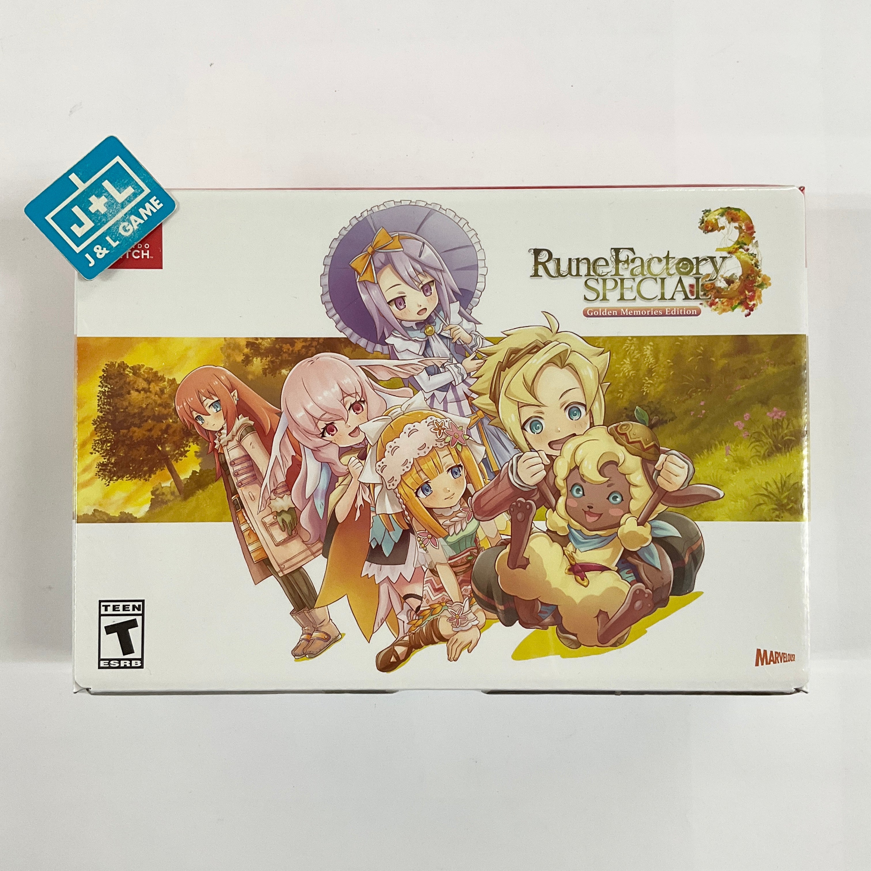 Rune Factory 3 Special (Golden Memories Limited Edition) - (NSW) Nintendo Switch Video Games XSEED Games   