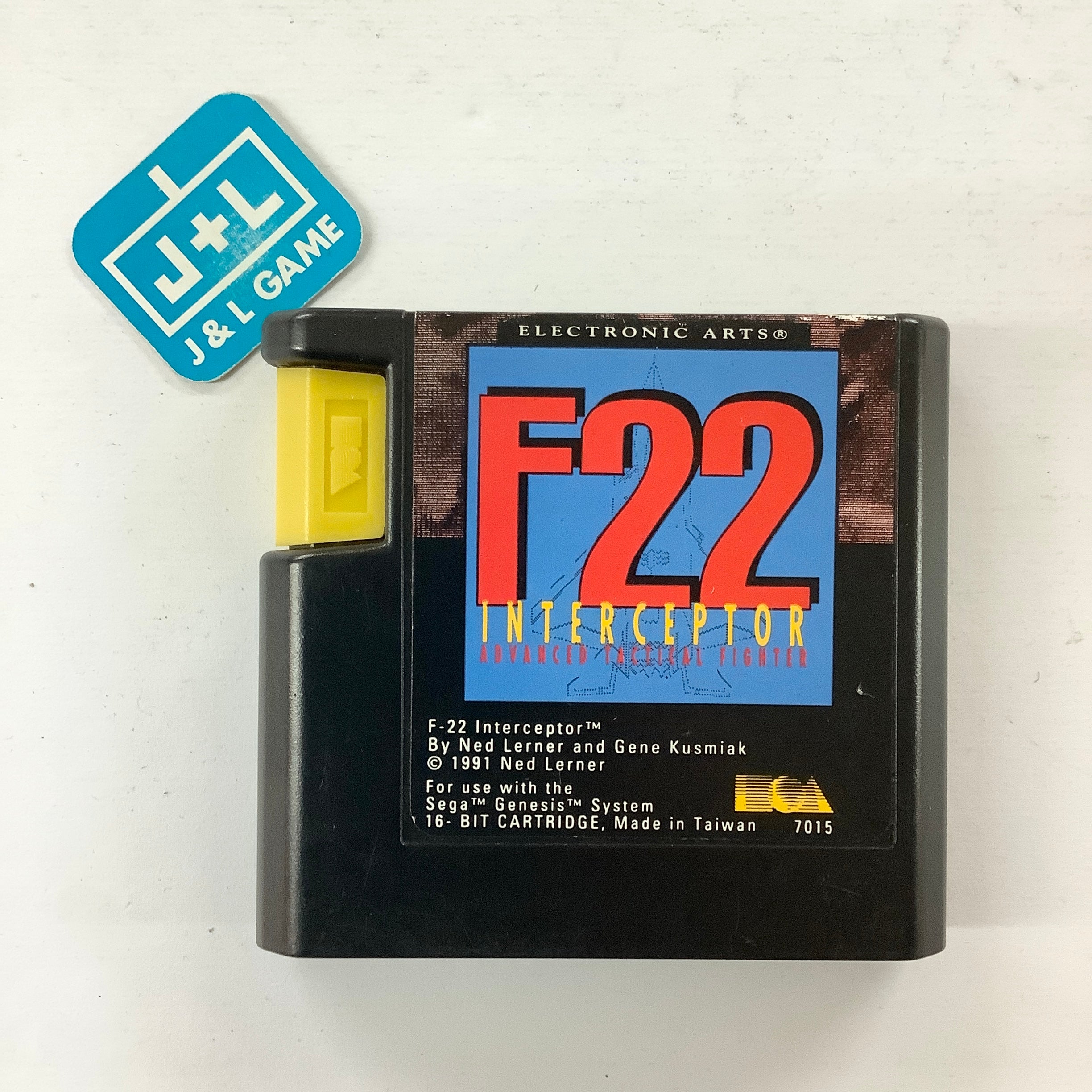 F-22 Interceptor - (SG) SEGA Genesis [Pre-Owned] Video Games Electronic Arts   