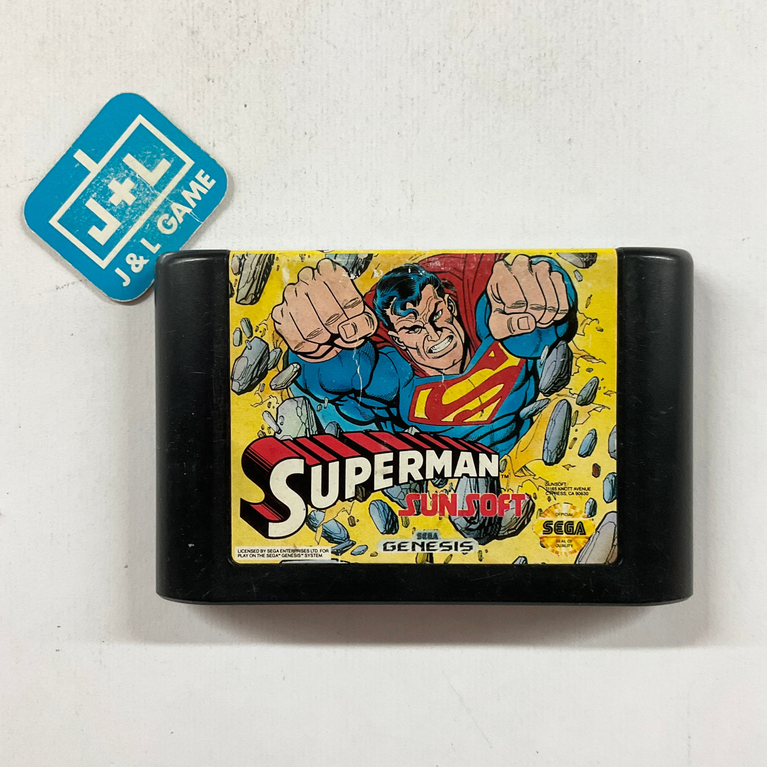 Superman - (SG) Sega Genesis [Pre-Owned] Video Games Sunsoft   