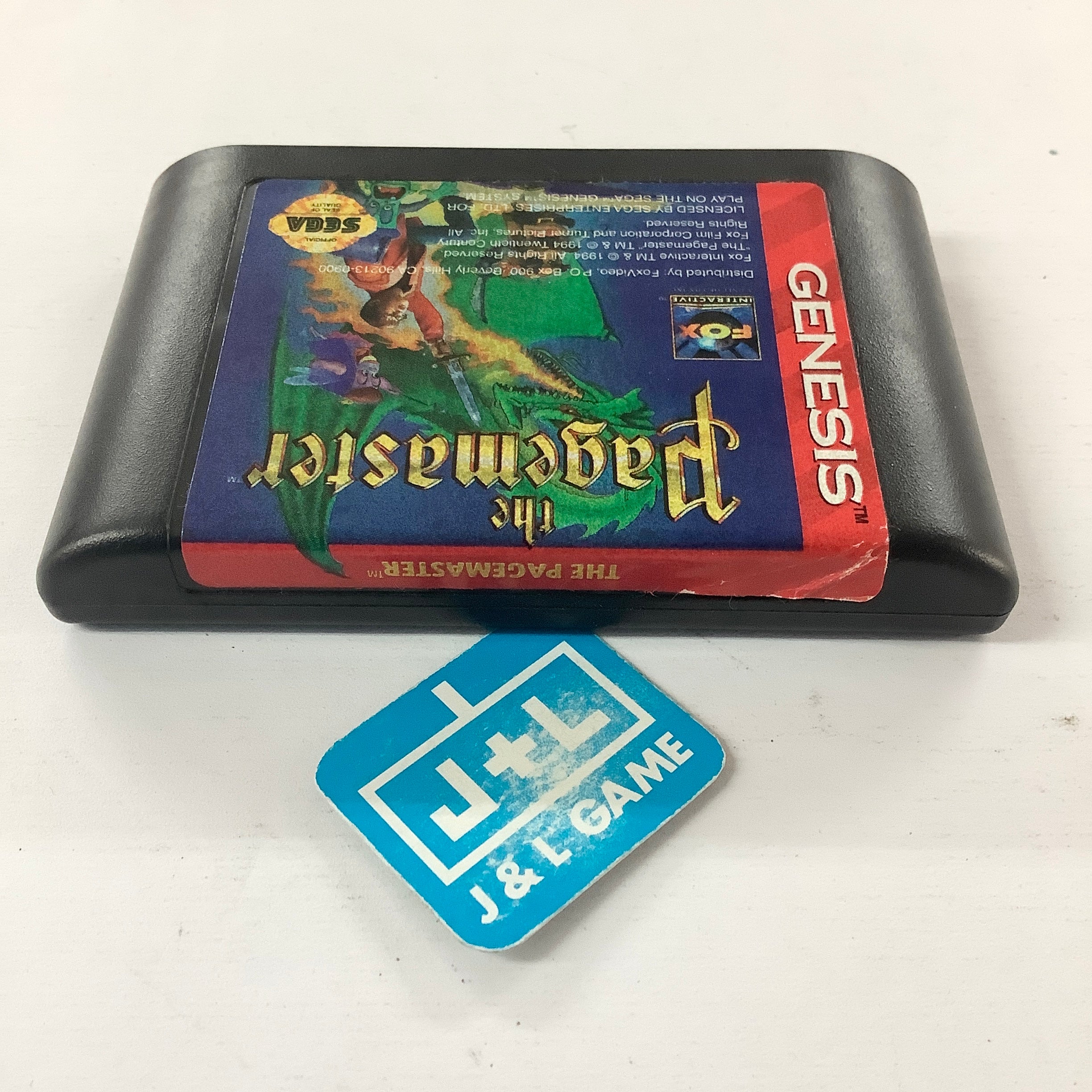 The Pagemaster - (SG) SEGA Genesis [Pre-Owned] Video Games Fox Interactive   